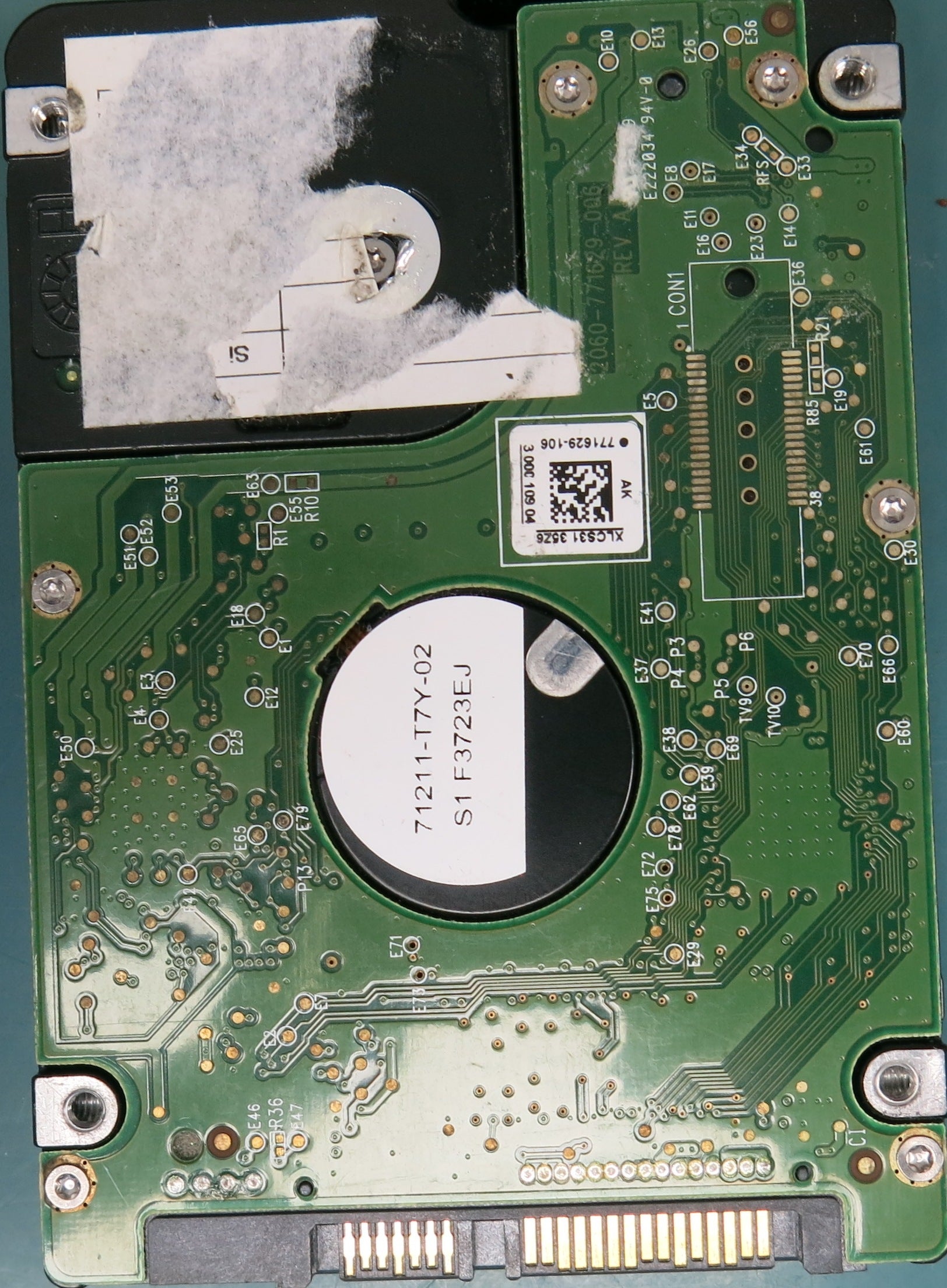 WD5000BPKX-00HPJT0, DCM HH0TJHK, 500GB 2.5