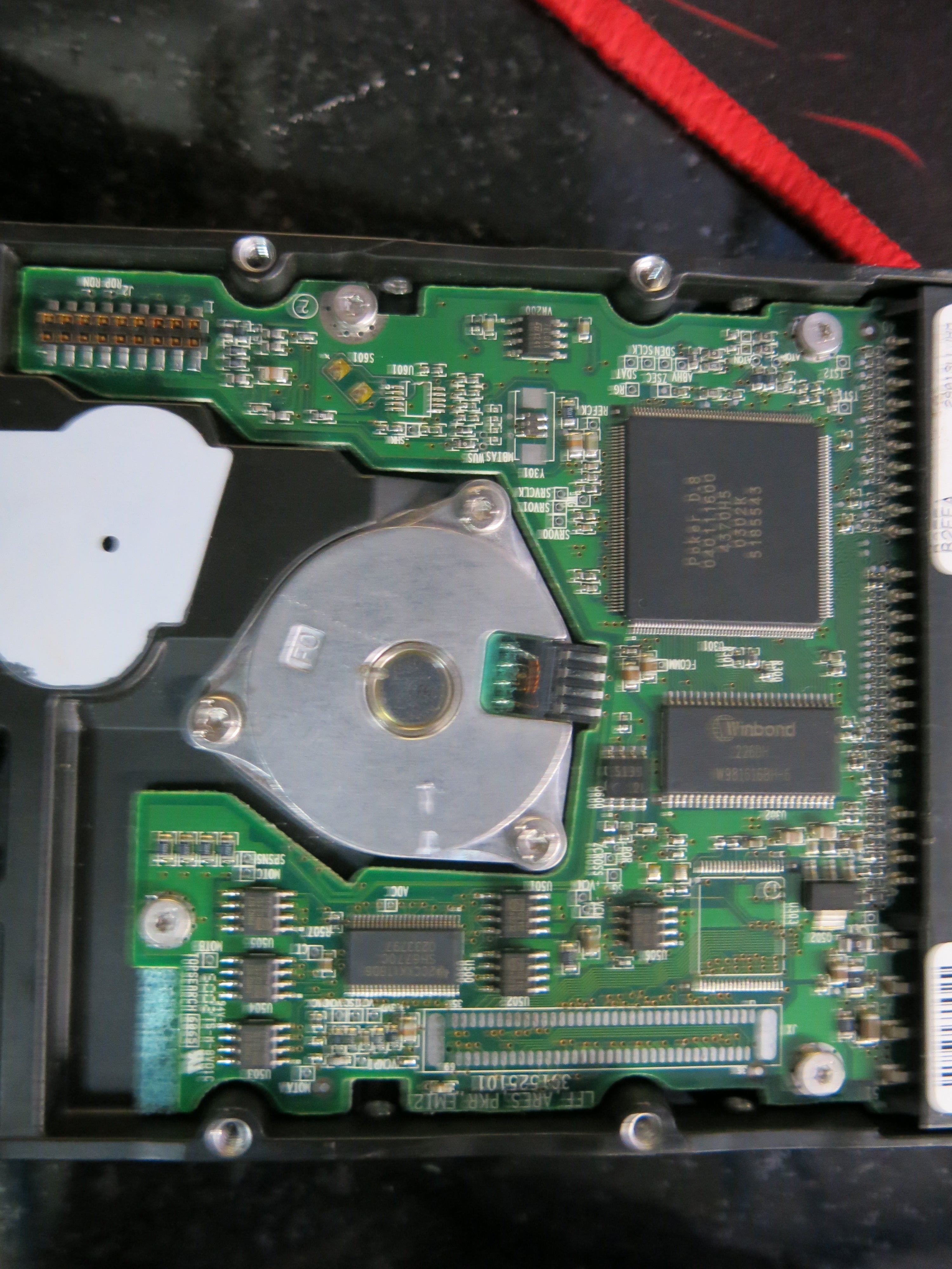 F17KW7E, PCB: 11457138, Serial: 2F040L07106P1, 40GB