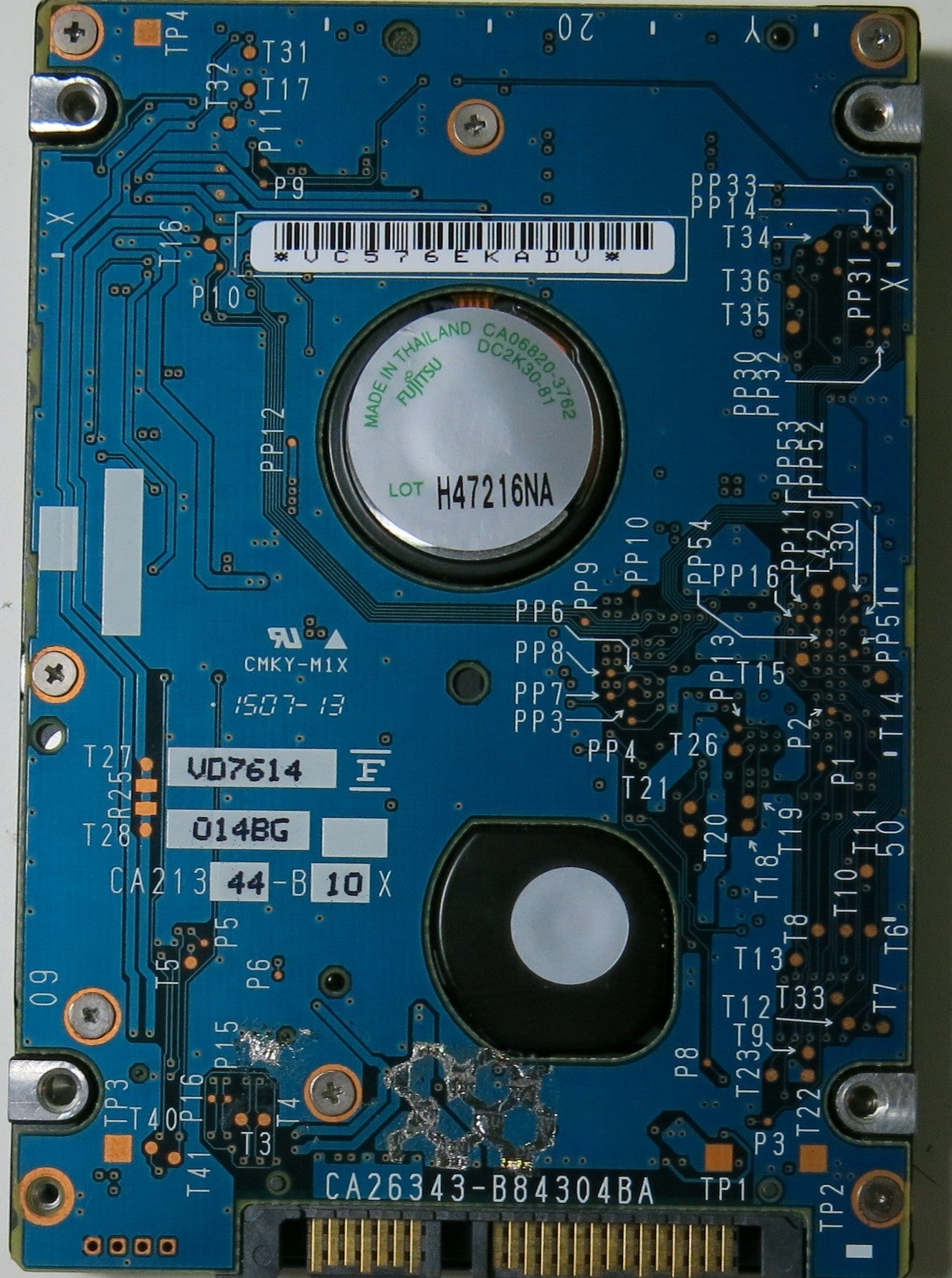 MHW2160BH PL PCB CA26343-B84304BA TP1,  160.GB