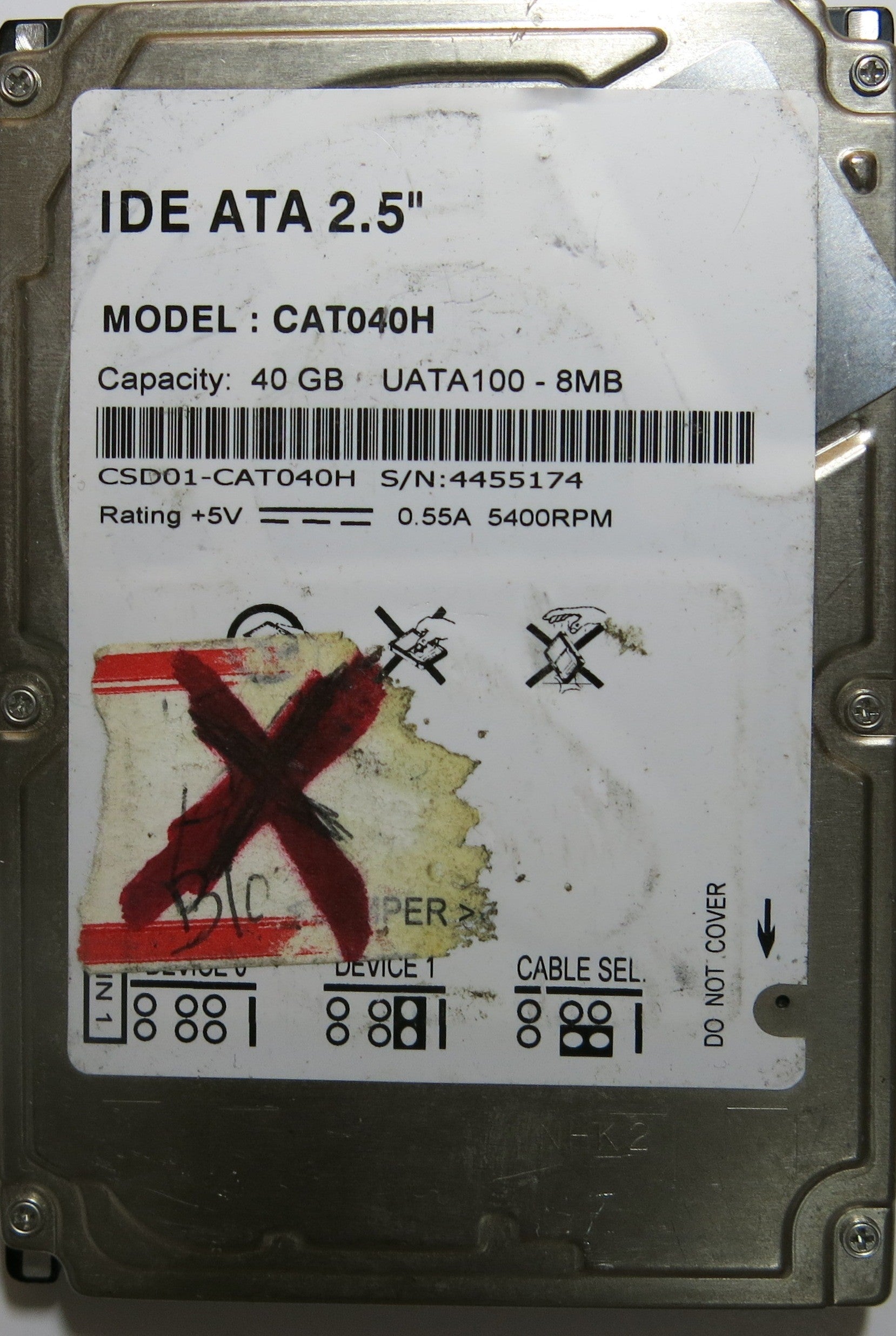 FUJITSU CAT040H CA26325-B18104BA PCB