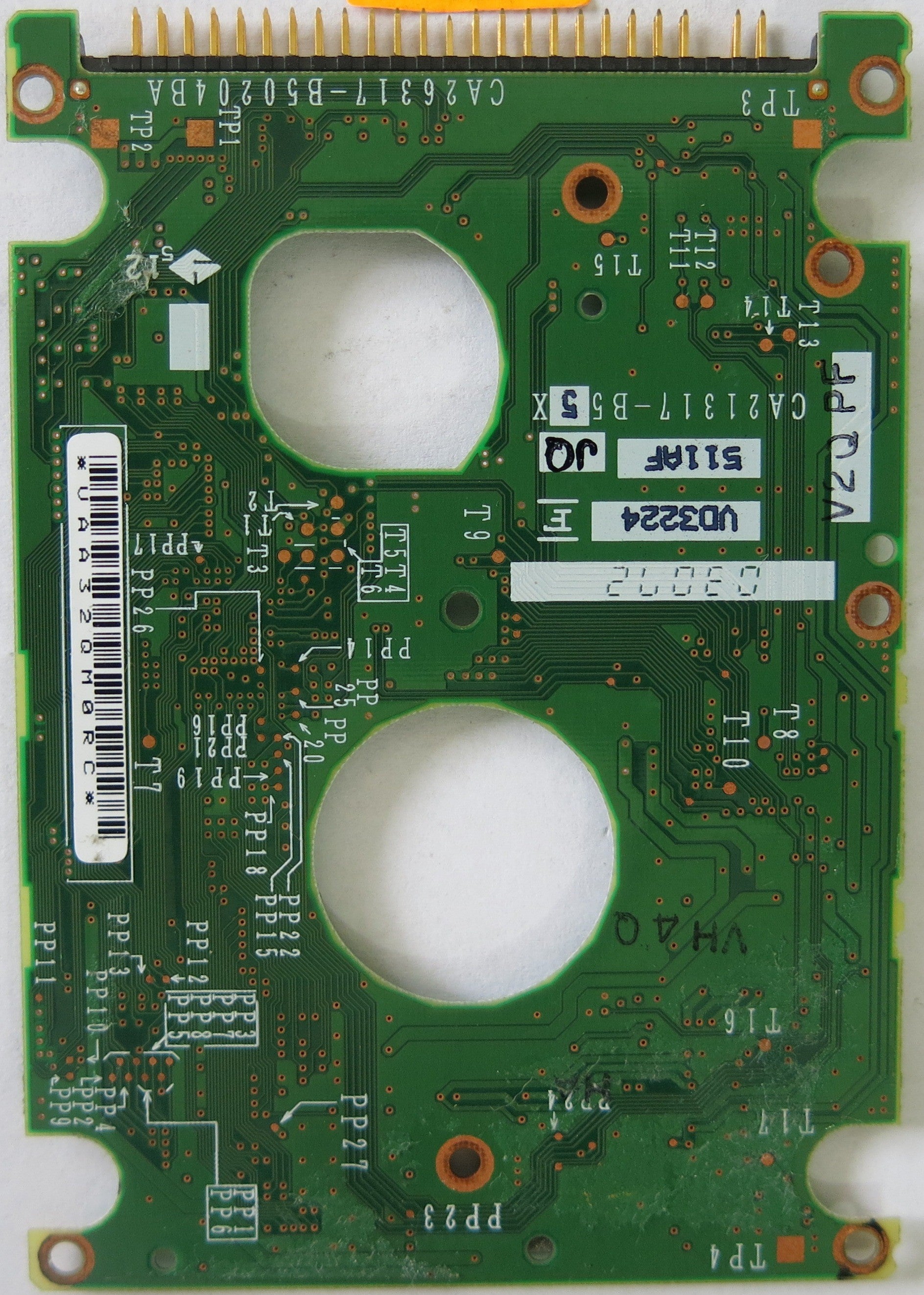FUJITSU MHS2040AT P/N CA06272-B66400C4  CA26317-B50204BA PCB