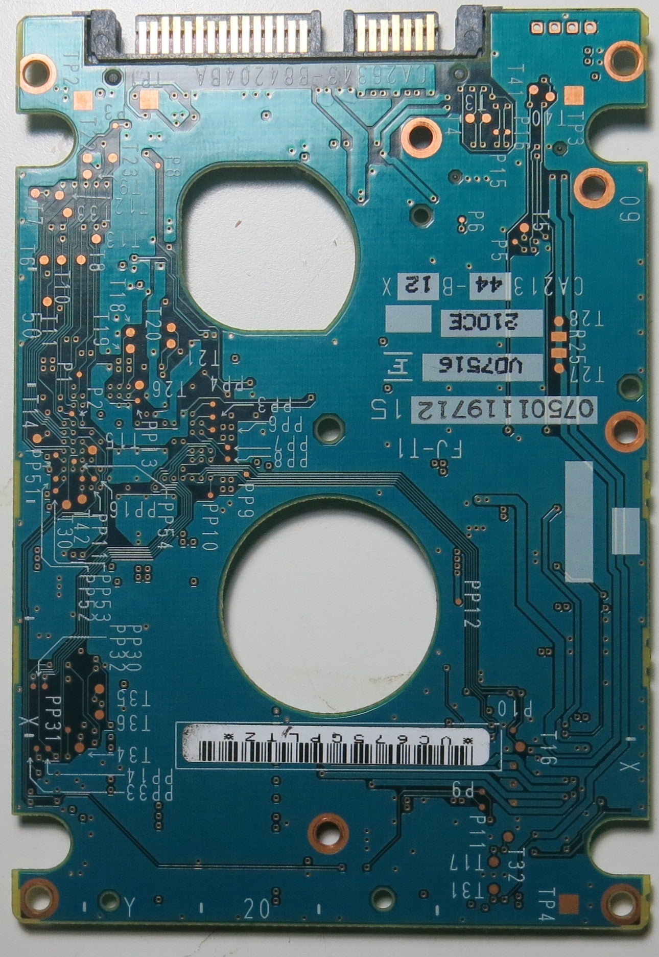 FUJITSU MHW2120BH,  PCB