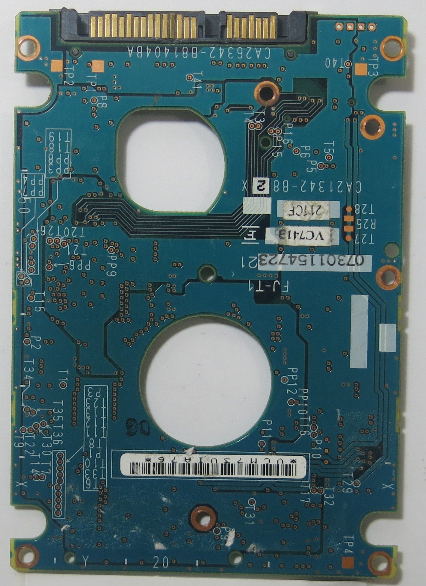 FUJITSU MHW2160BJ CA26342-B81404BA PCB