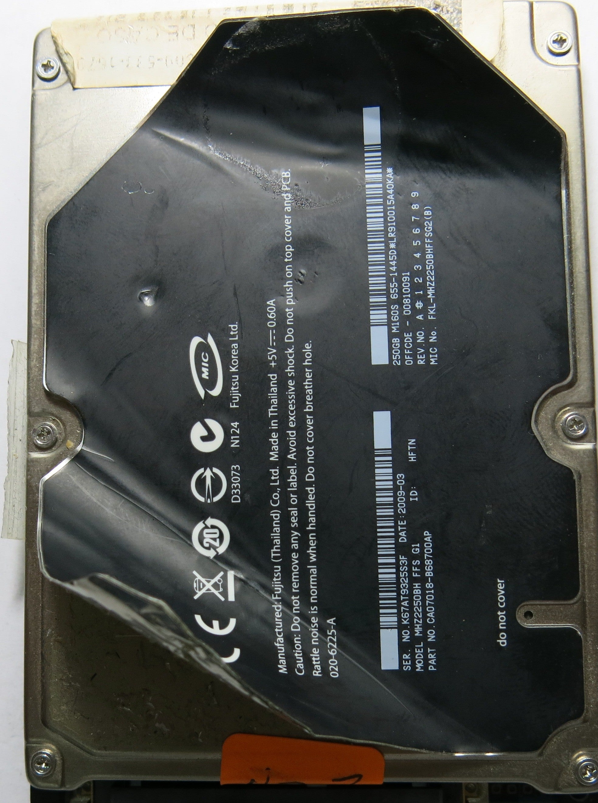 FUJITSU MHZ2250BH CA26344-B34104BA PCB