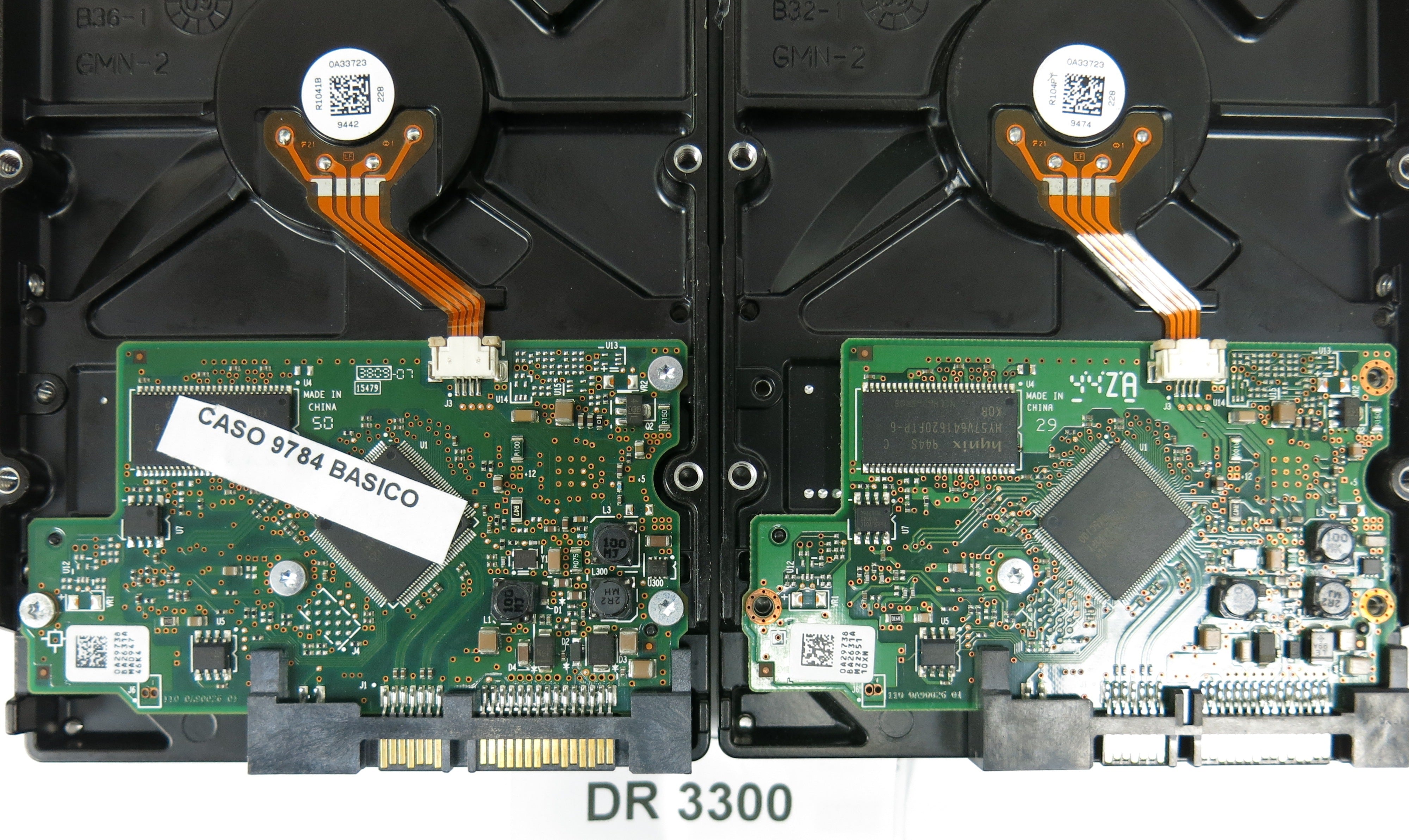 HCP725050GLA380, Serial Number: RV1289MA, P/N: 0A37097, MLC: BA2729, 500GB 3.5, PCB: 110 0A90026 01