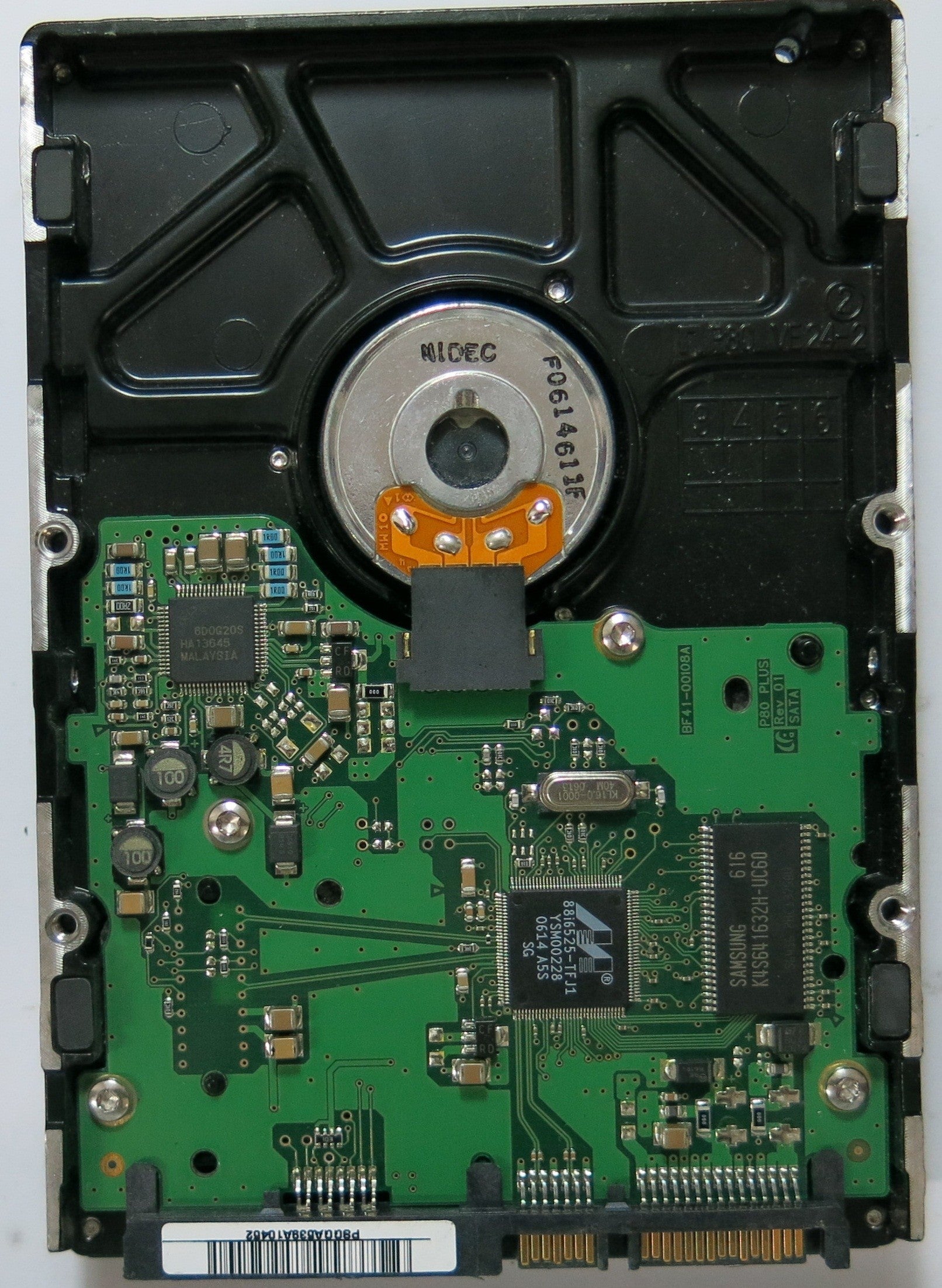 HD080HJ/P,  Serial:S0DEJ1KLA540807,  80GB 3.5,  PCB:BF41-00108A- REV A