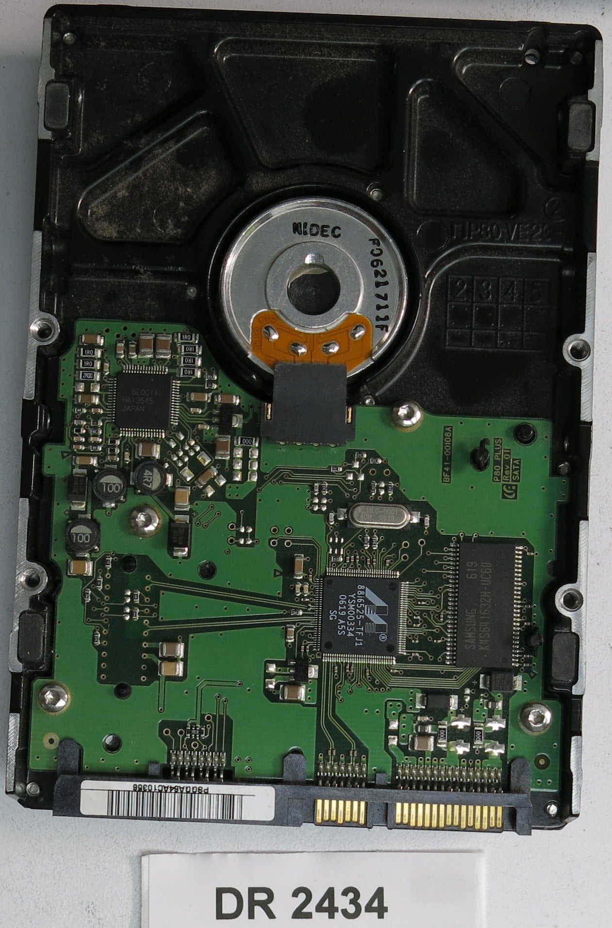 HD080HJ/P, S0DEJ1IL620622, 80GB 3.5, PCB: BF41-00108A