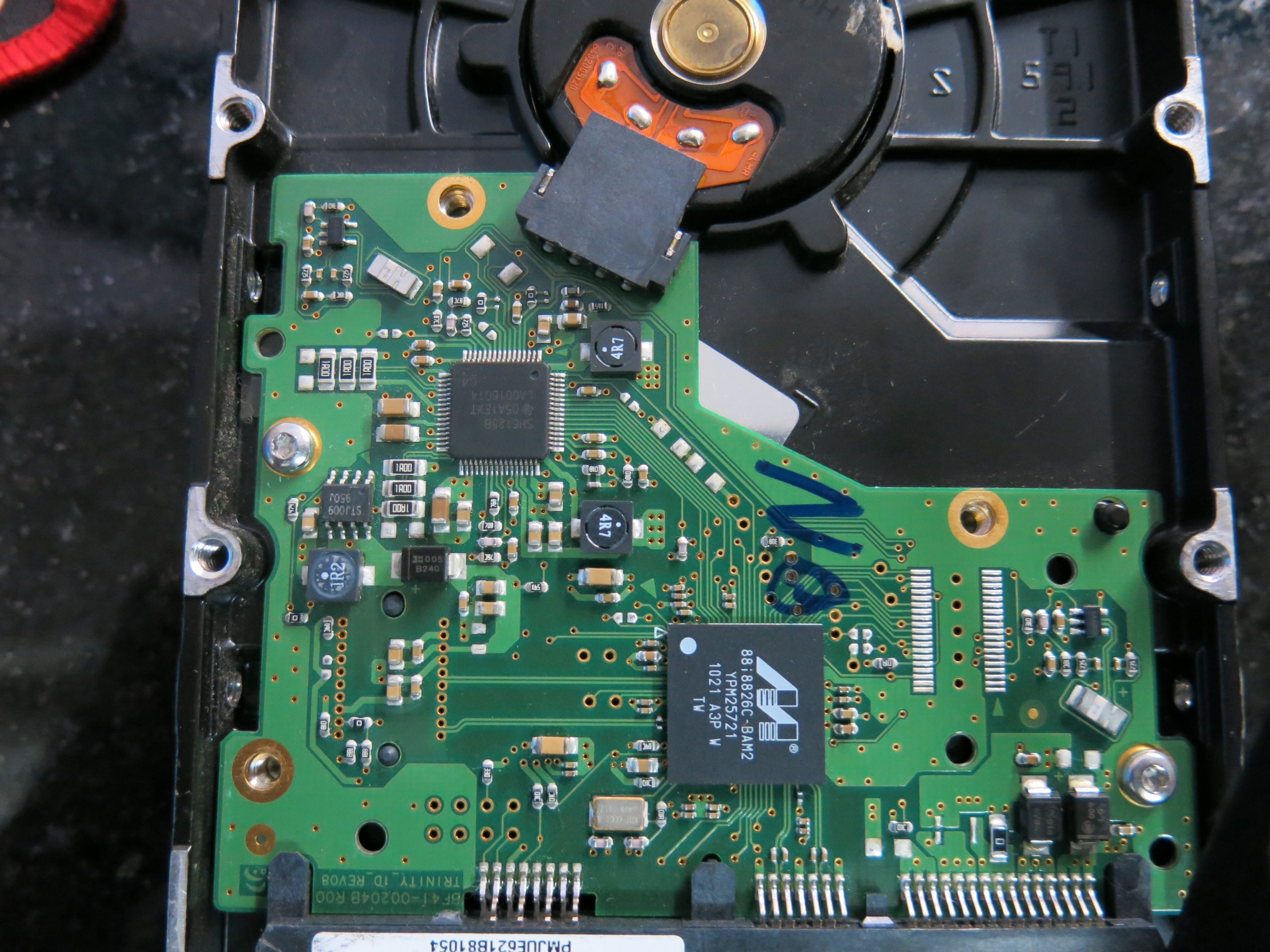 HD161GJ,  Serial:S1V5J9GZ616043,  160GB 3.5,  PCB:BF41-00204B R00- REV A