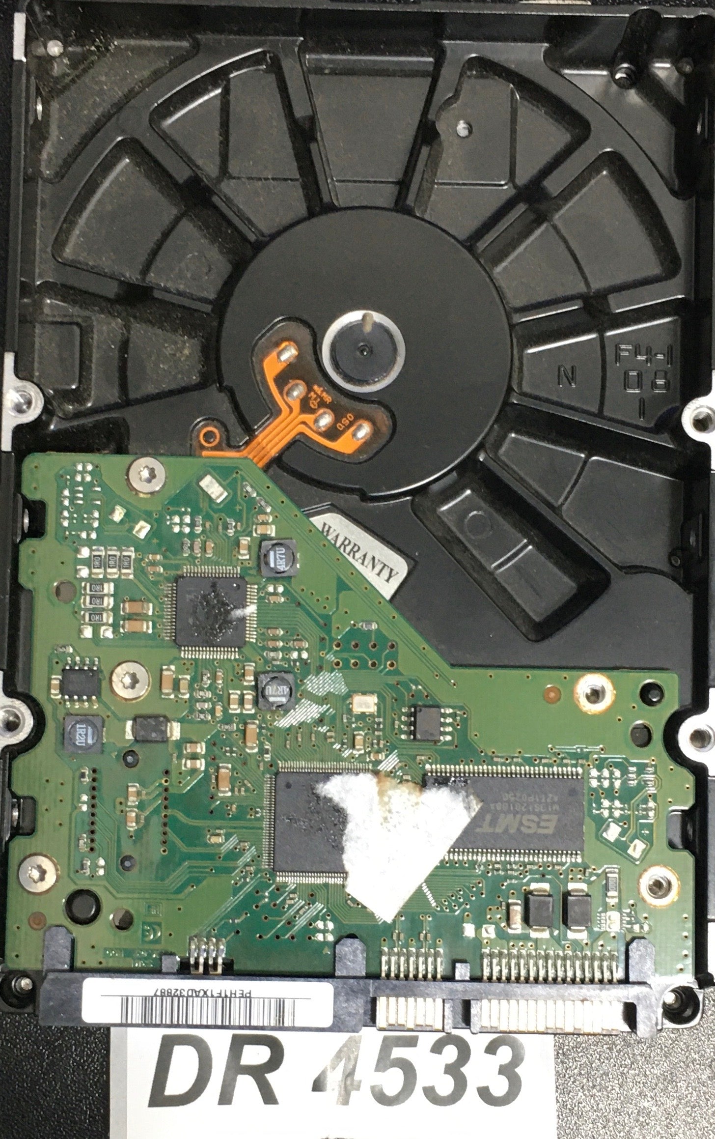 HD322GL,  P/N: HD322GL/D,  Serial: S2B0J90B203561,  320GB 3.5  PCB BF41-00314A 00