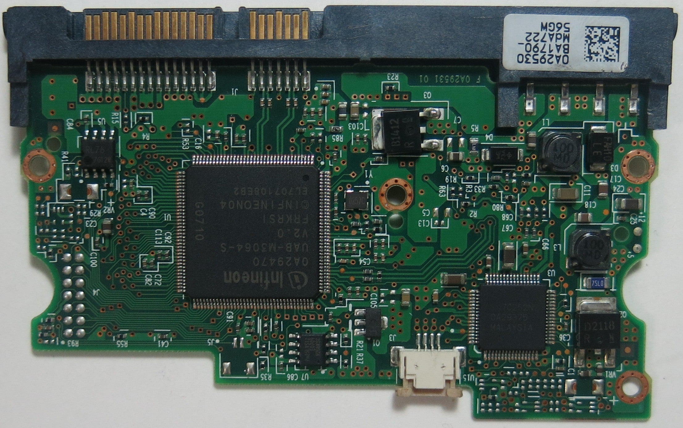 HD725032VLA380, PN 0A33663, MLC  BA2364, F 0A29531 01 PCB