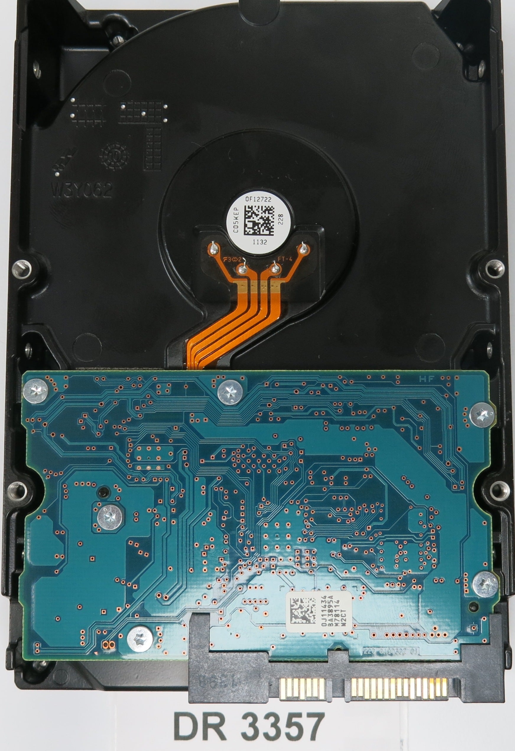 HDS723020BLA642, Serial Number: F31K8L5D, P/N: 0F12115, MLC: MNR5C0, 500GB 3.5, PCB: 220 0A90302 01