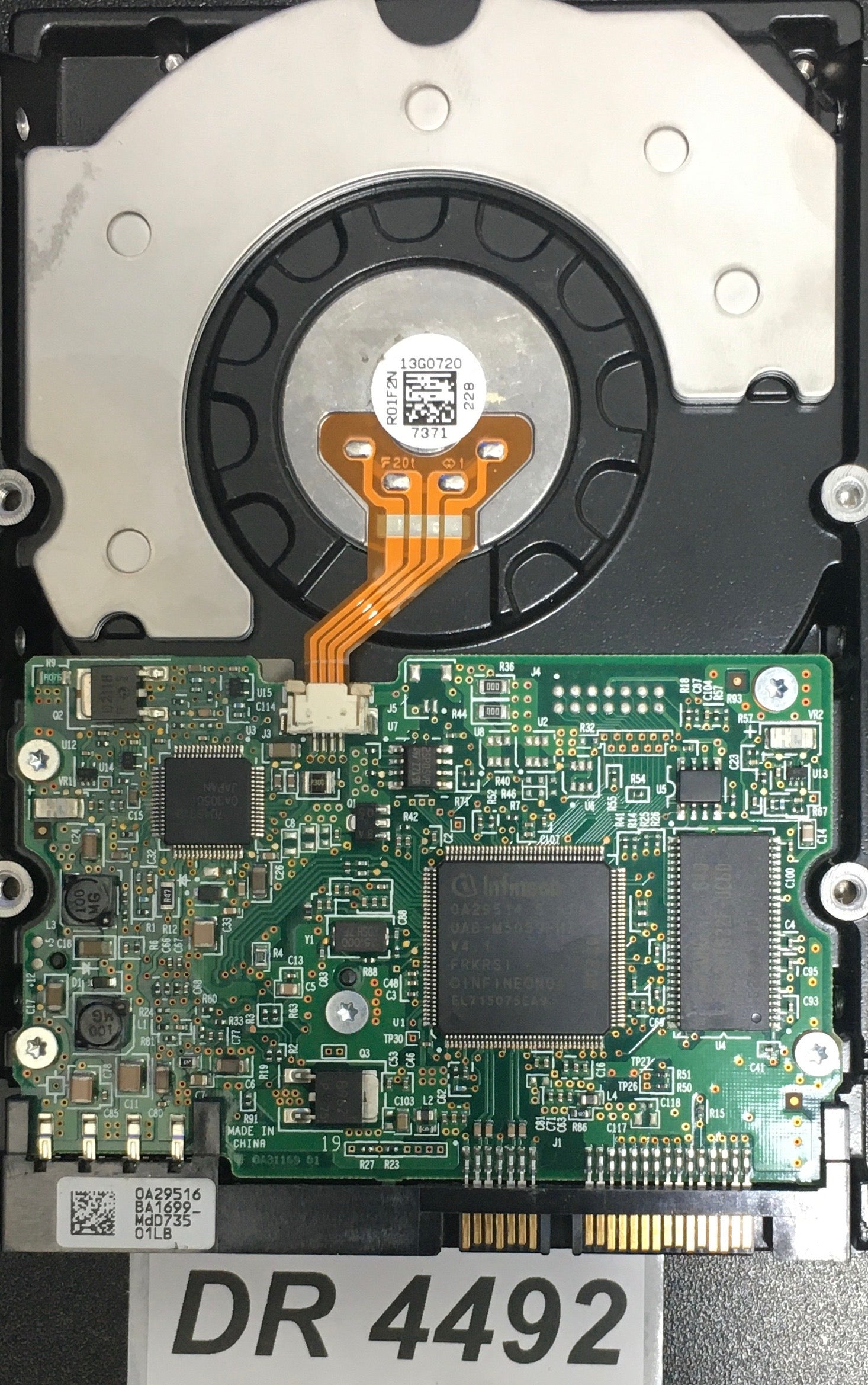 HDS725050KLA360  P/N:0A32216  Serial:ZBHW320H  500GB 3.5  PCB: F 0A31169 01 REV A