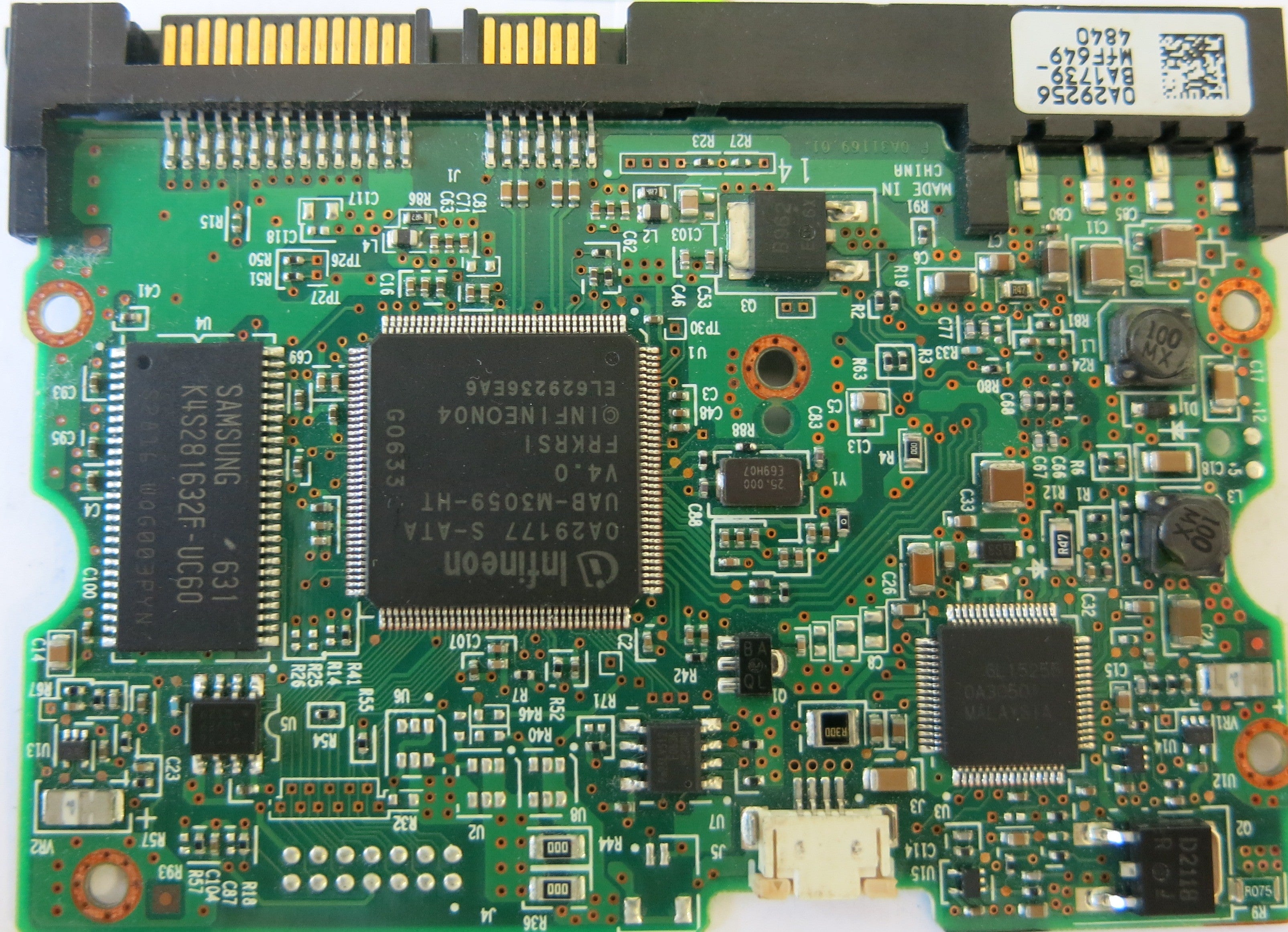 HDS725050KLA360 P/N 0A32780 F 0A31169 01PCB
