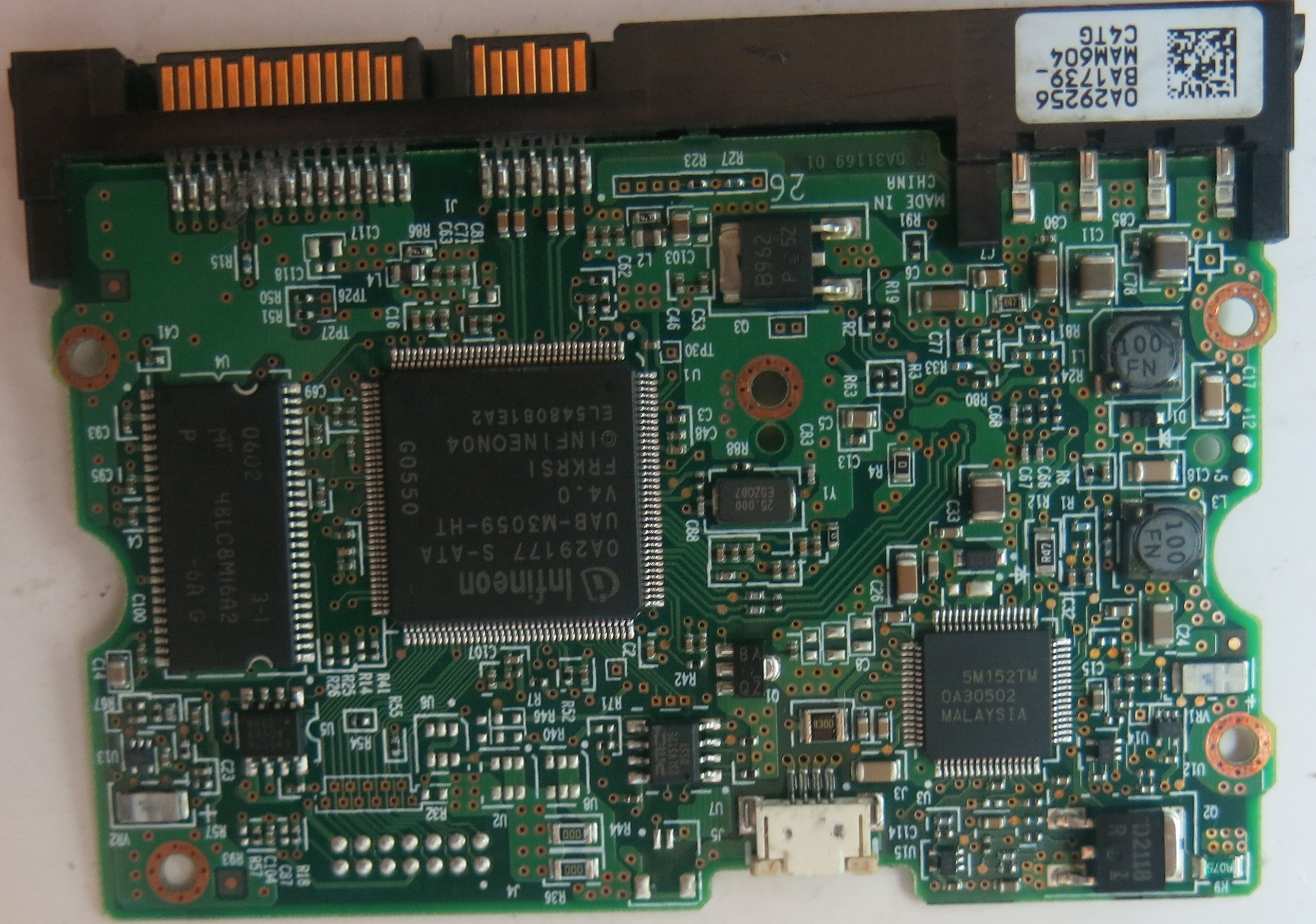 HDS725050KLA360 PN 0A31619 MLC BA1772 F 0A31169 01 PCB