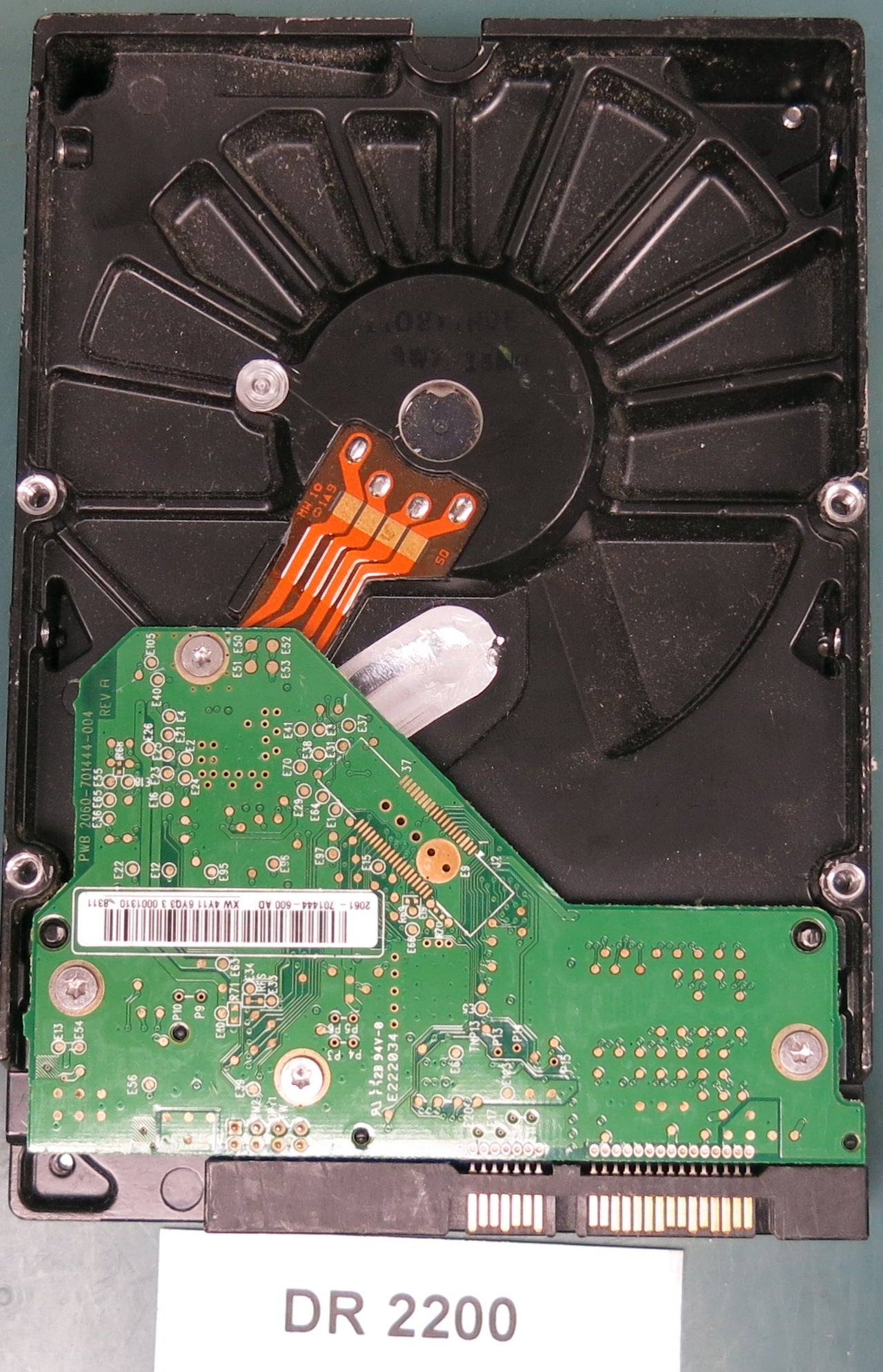 WD1600AABS-61PRA0,  Serial:WMAP9D029664,  160GB 3.5,  PCB:2060-701444-004- REV A