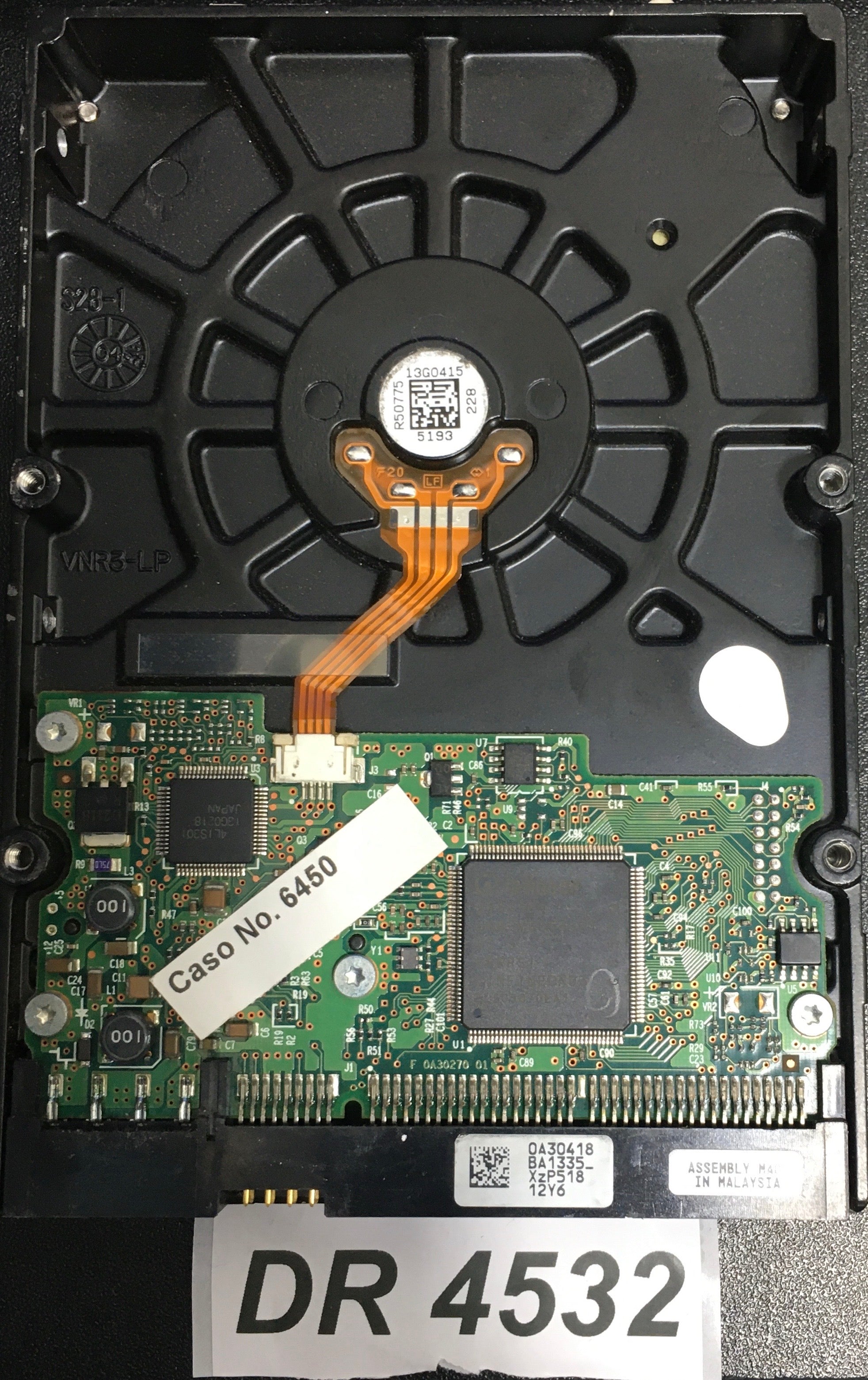 HDS728080PLAT20  Serial:S2C9SA8J  82.3GB 3.5  PCB: F 0A30270 01 REV A