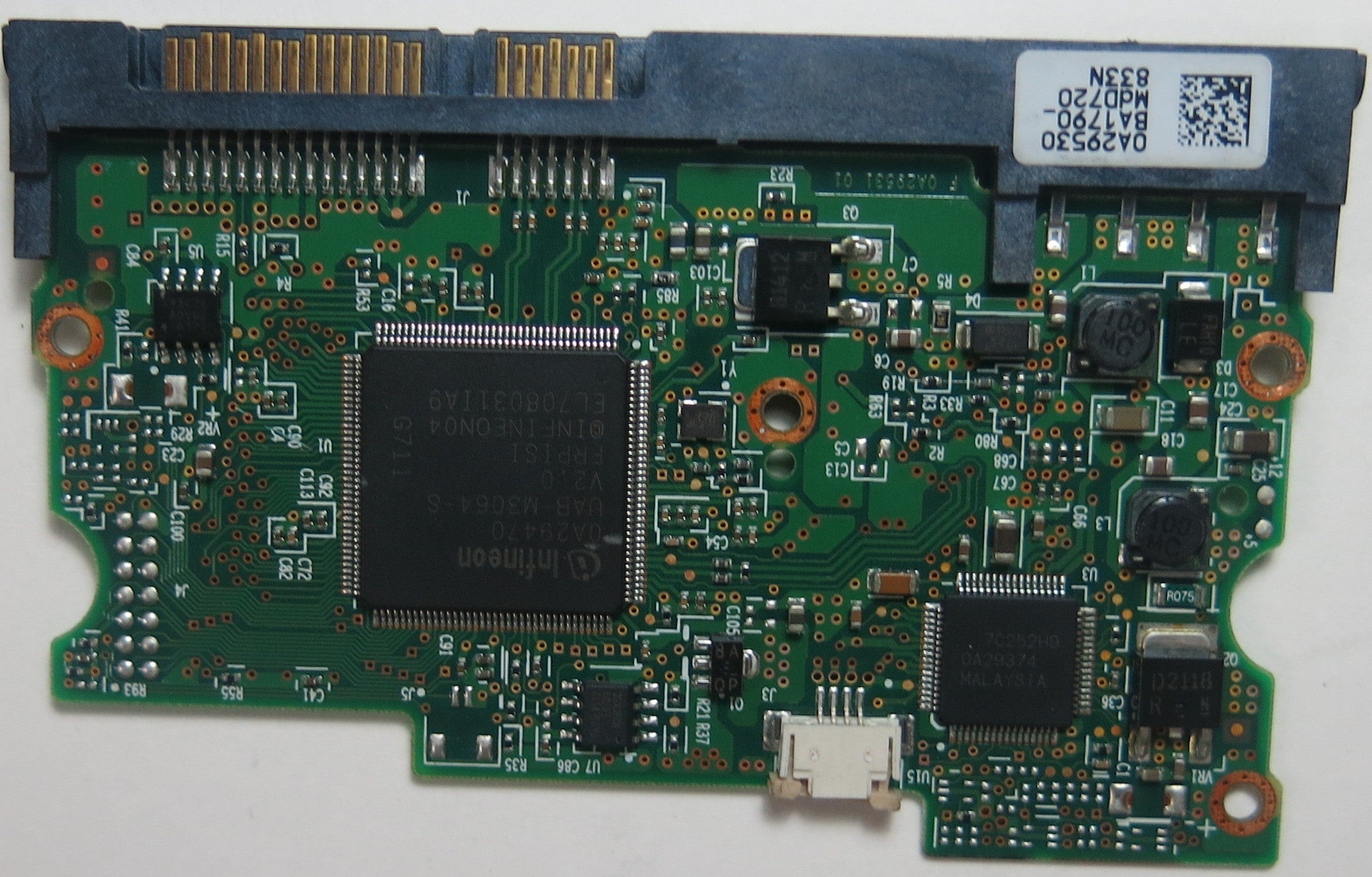 HDT725032VLA380, PN 0A33663, MLC  BA2364, F 0A29531 01 PCB