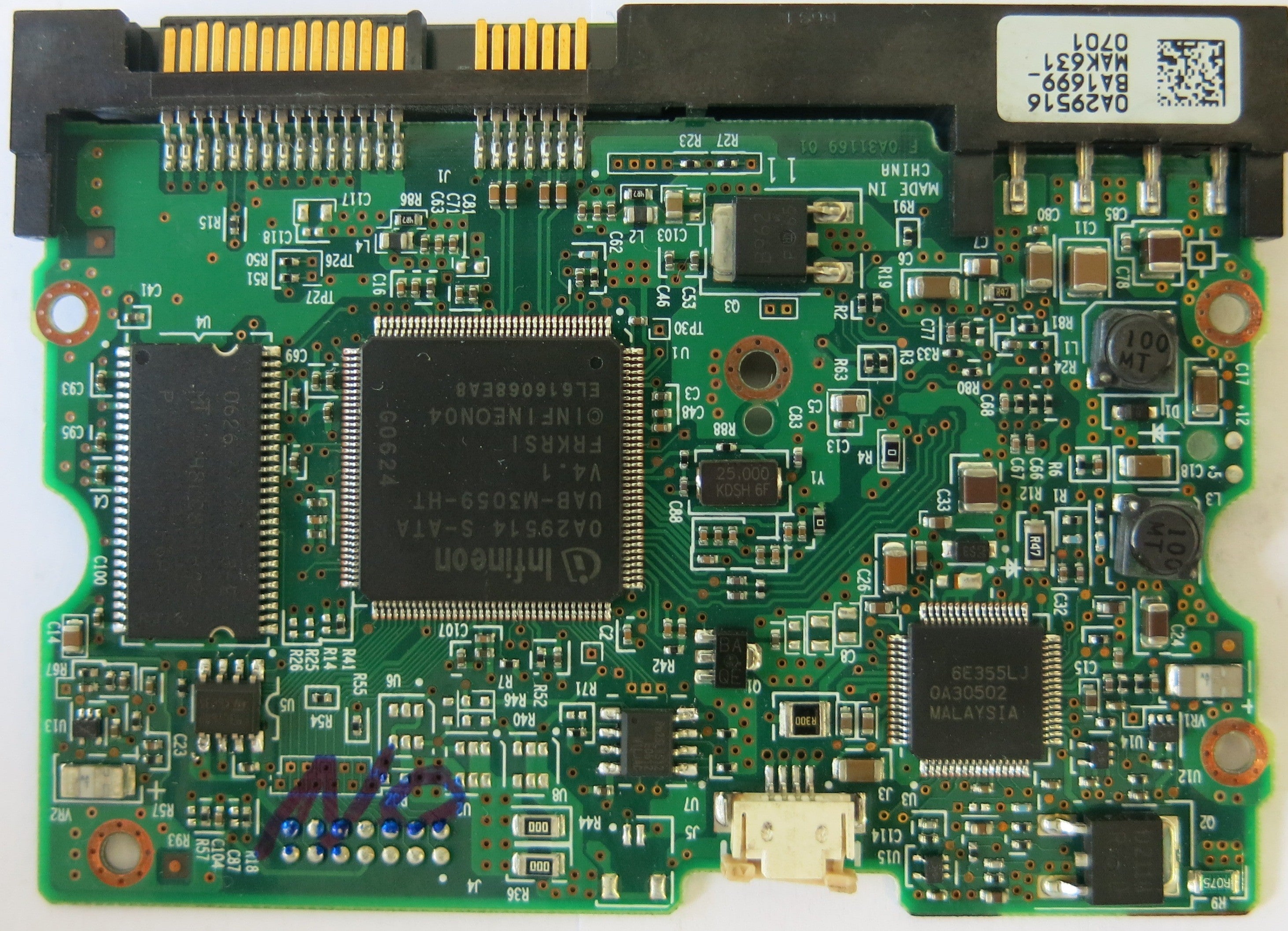 HITACHI F 0A31169 01 PCB