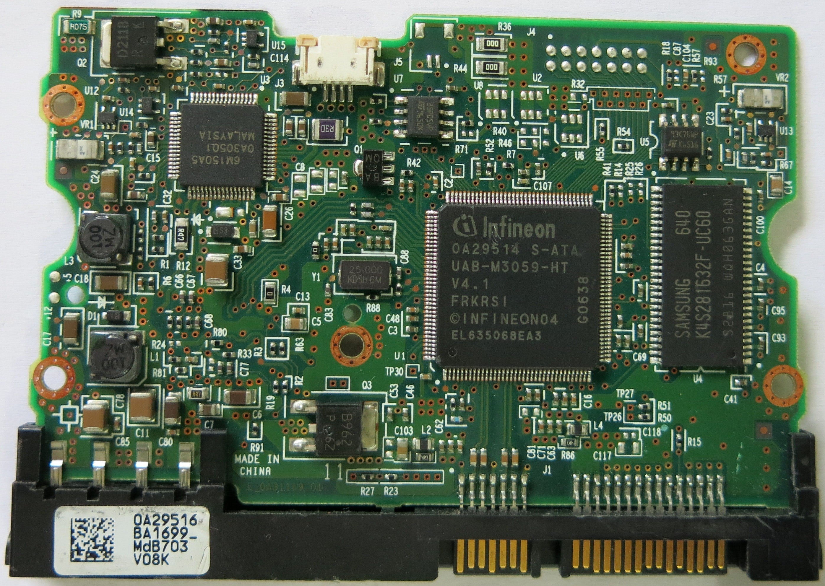 HITACHI HD725050KLA360 0A31169 01 PCB