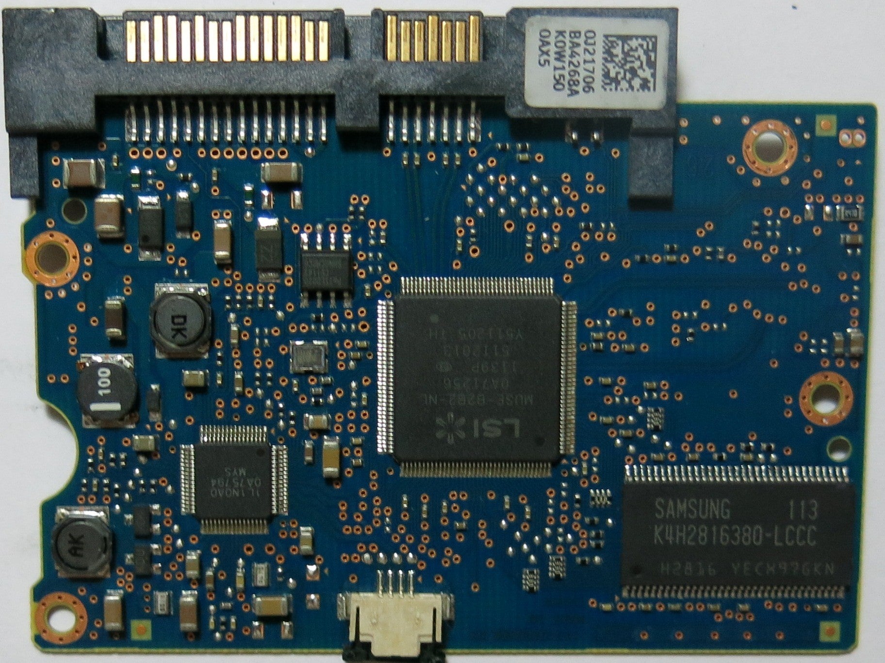 HITACHI HDS721050CLA662,  PCB