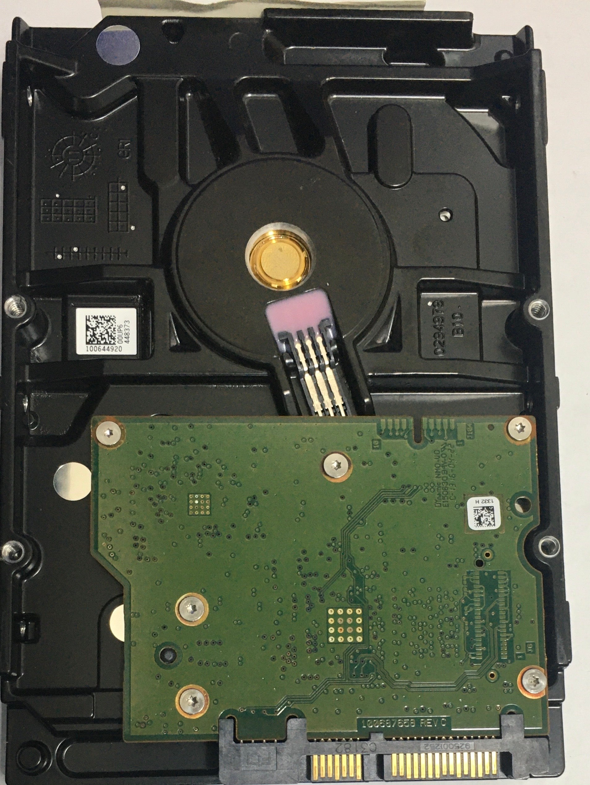 ST1000VM002, PCB:  100687658 REV C, Serial Number: S1G284JP, FW: ES22,﻿ P/N  1CT162-262