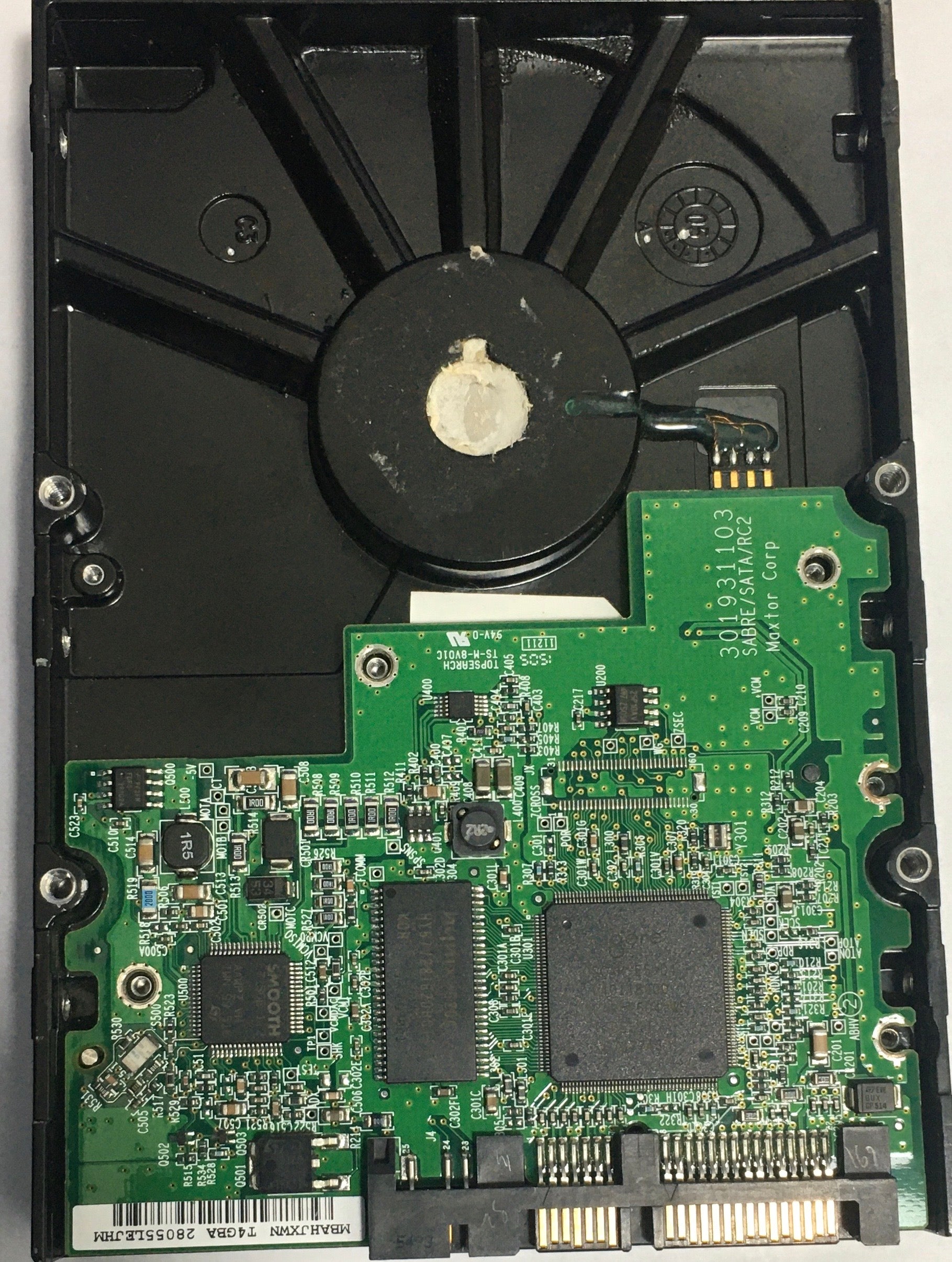 7B320S0,  Serial:BANC1WJ0,  320GB 3.5,  PCB:301931103- REV A