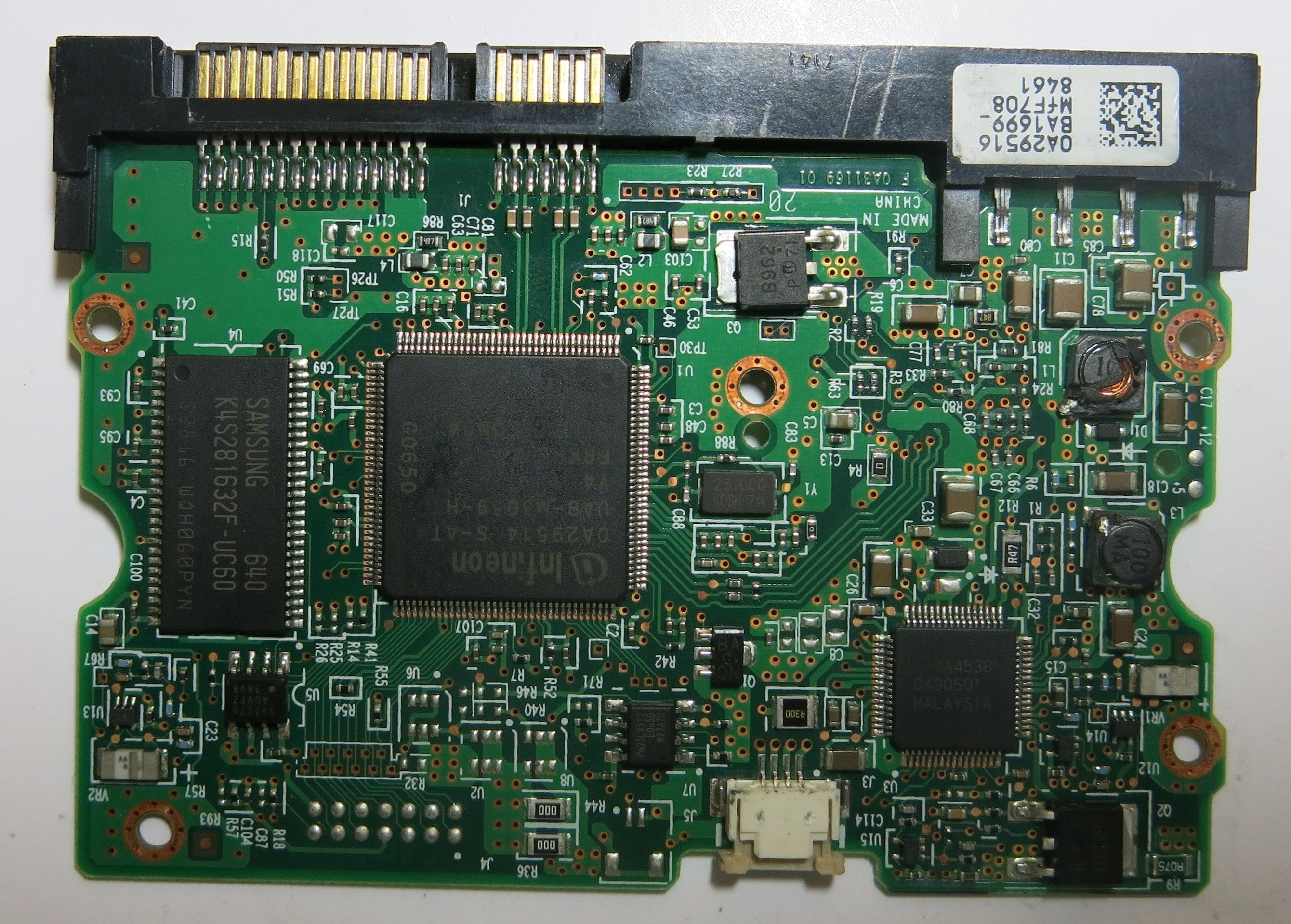 HITACHI HDS725050KLA360 BA1963 F 0A31169 01 PCB