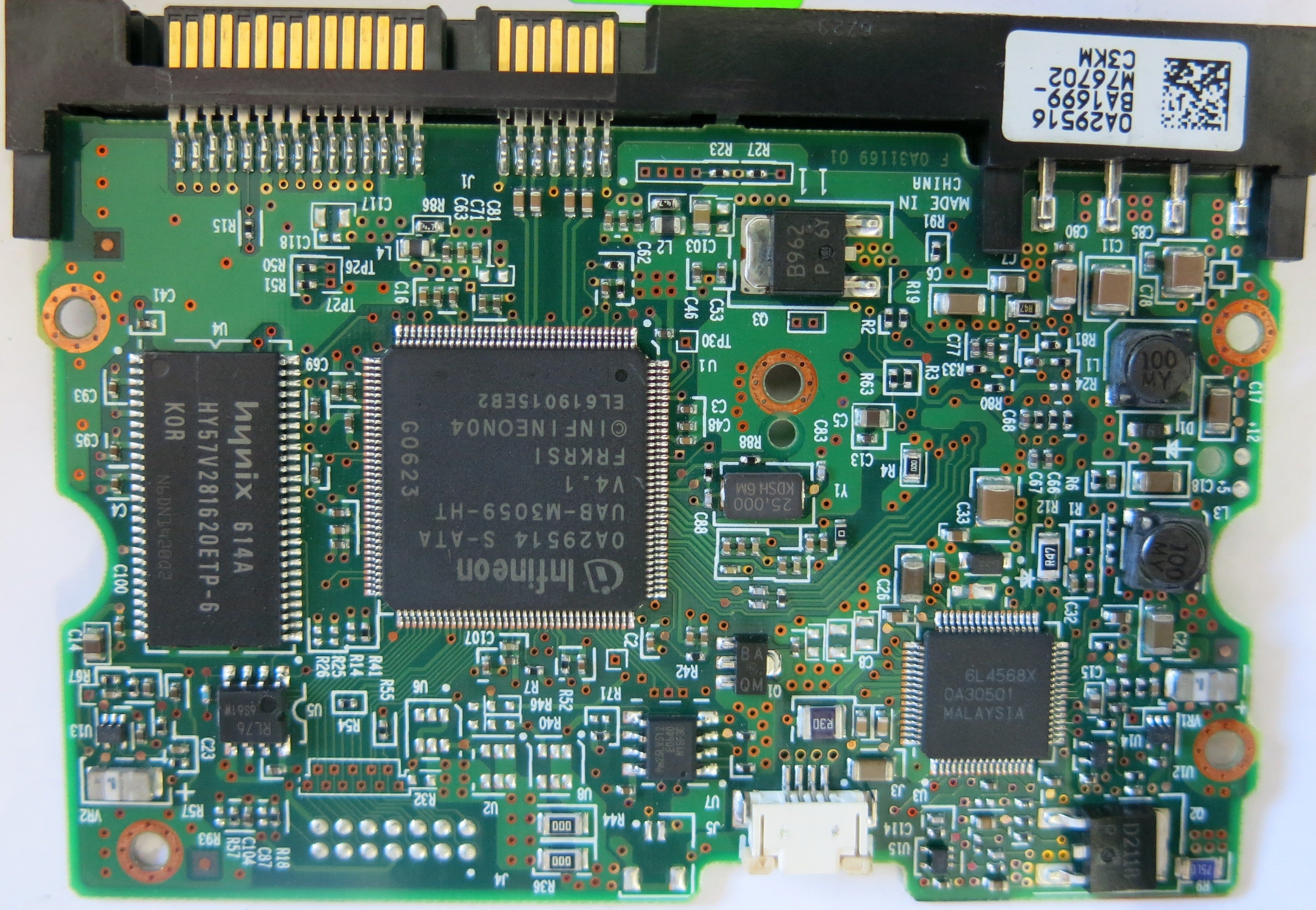 HITACHI HDS725050KLA360 P/N 0A32216 F 0A31169 01 PCB
