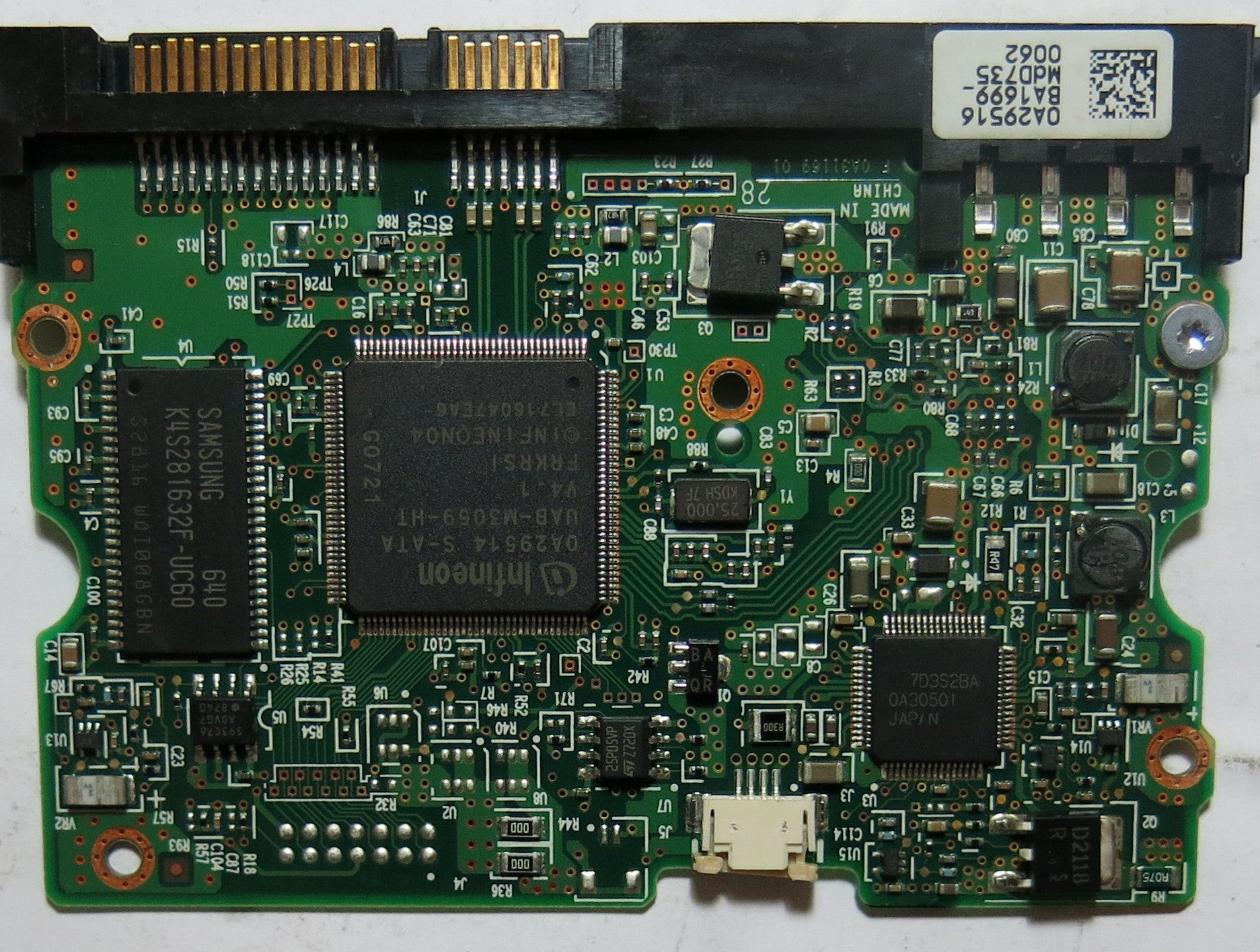 HITACHI HDS725050KLA360,  PCB