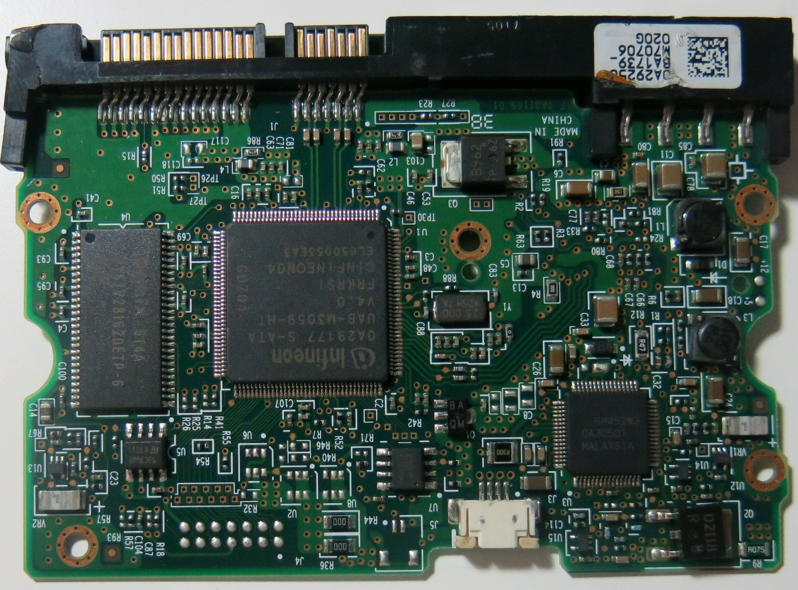 HITACHI HDS725050KLA360,  PCB