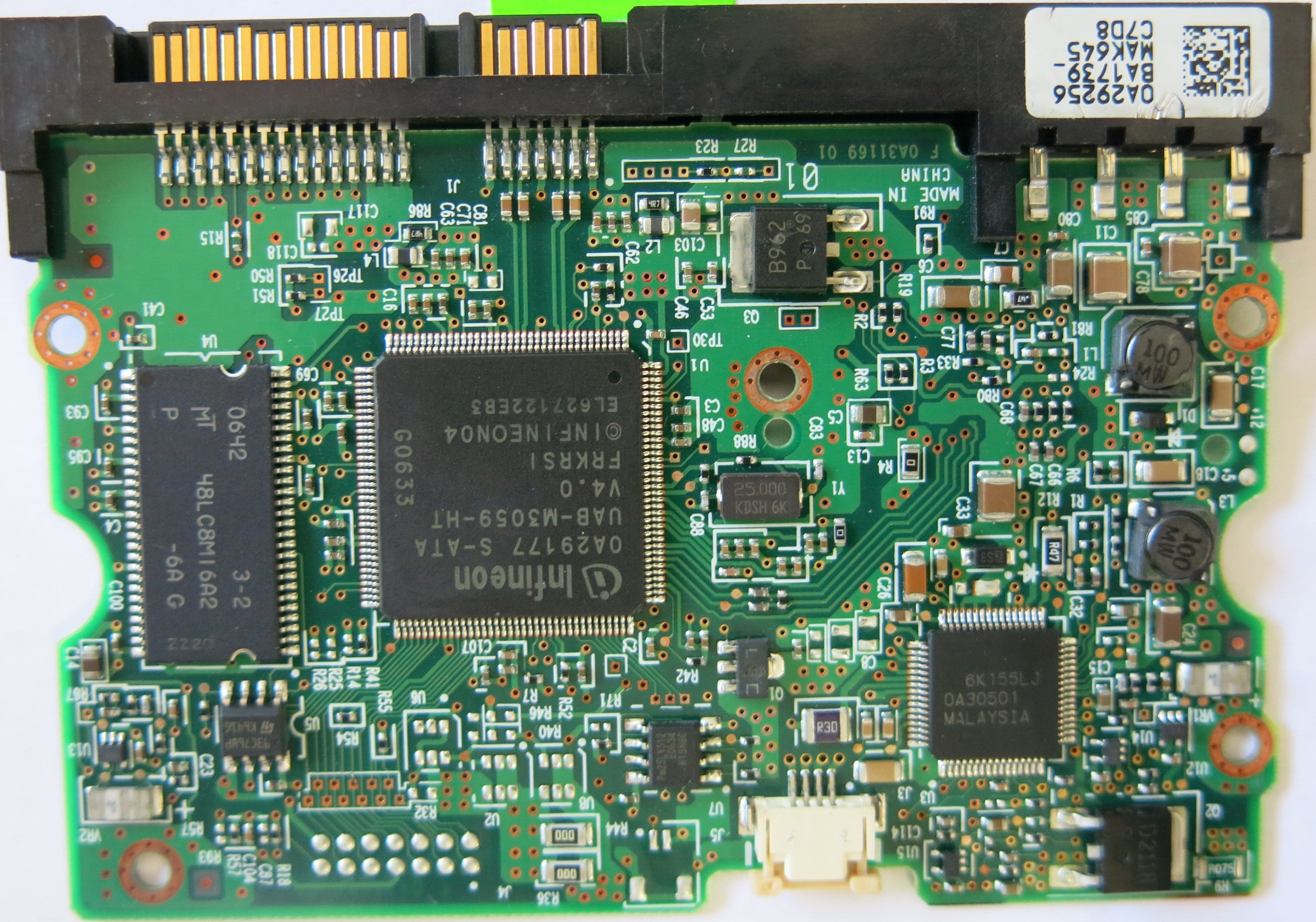 HITACHI HDS7250KLA360 P/N 0A32216 F 0A31169 01 PCB