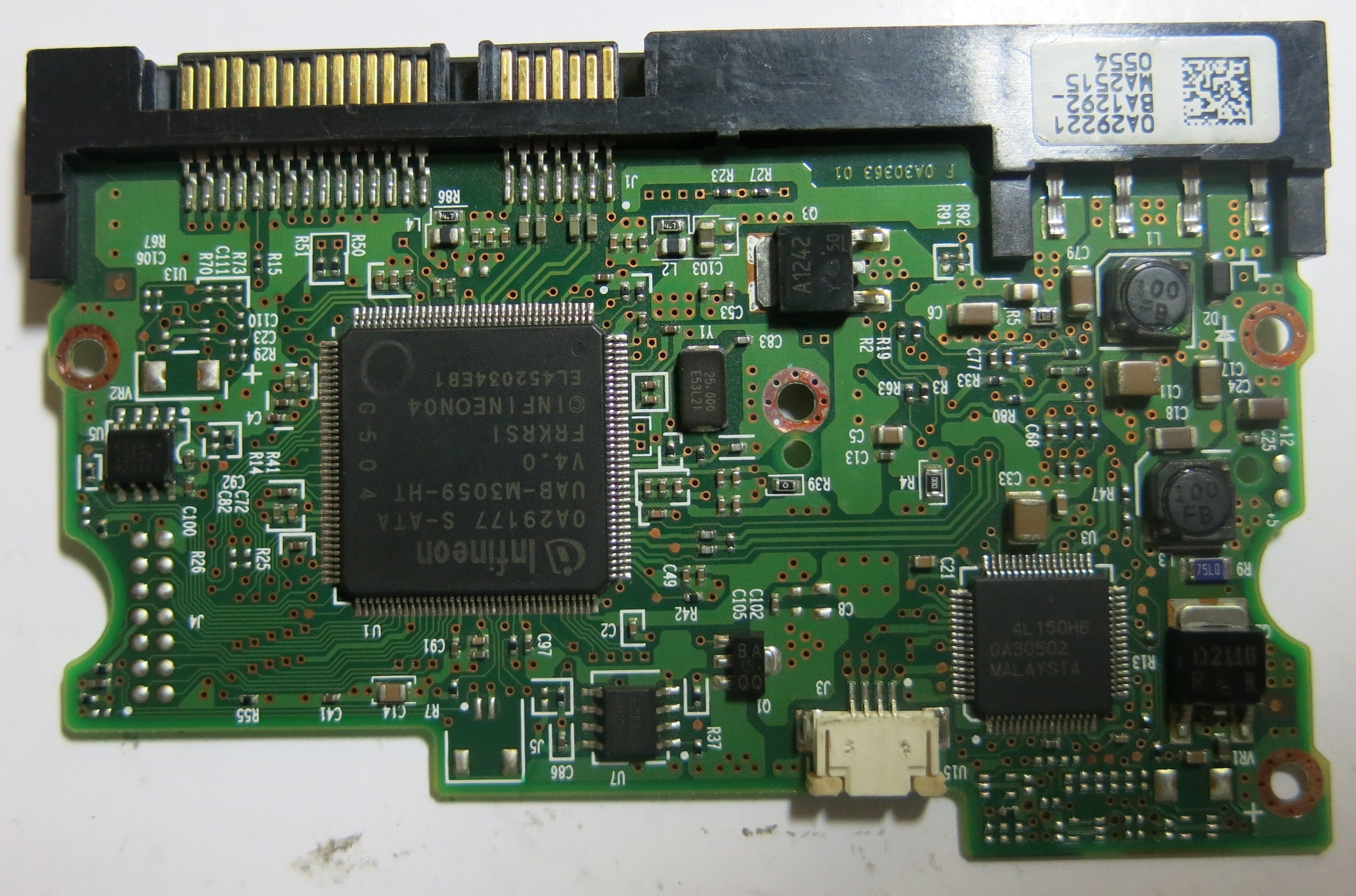 HITACHI HDS728080PLA380 BA1263 F 0A30363 01 PCB
