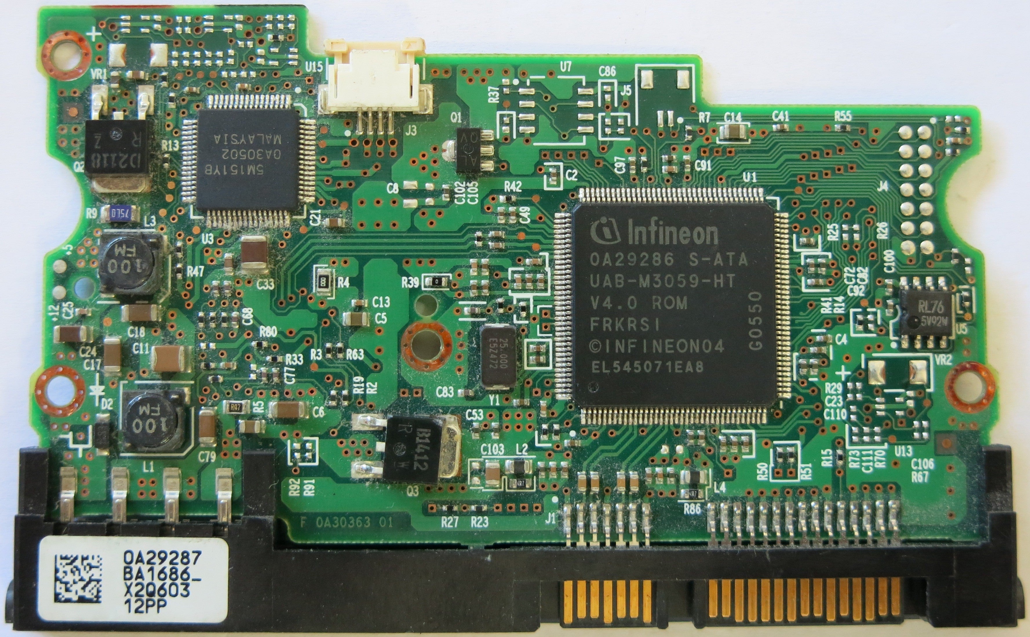 HITACHI HDS728080PLA380 F 0A30363 01 PCB