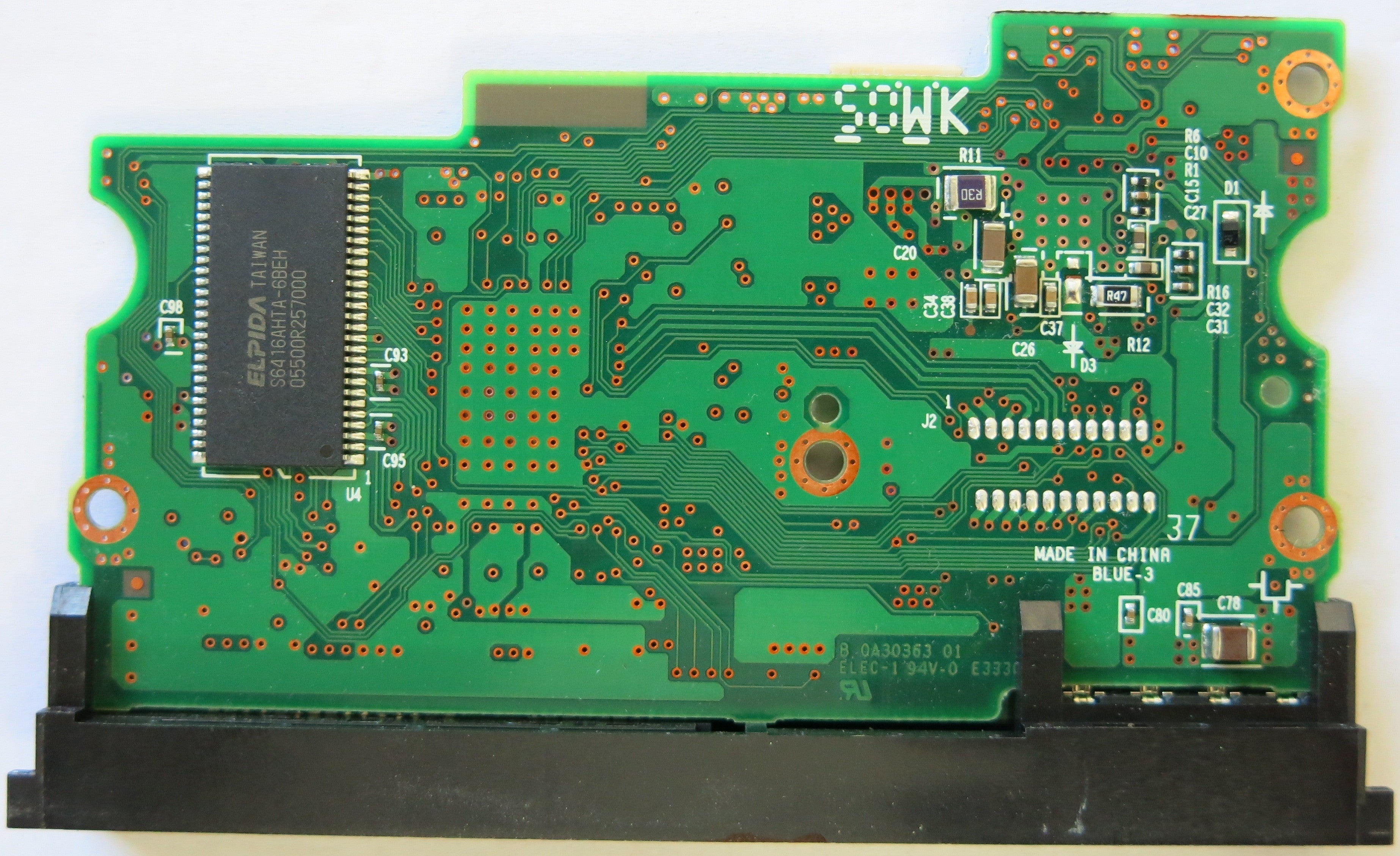 HITACHI HDS728080PLA380 F 0A30363 01 PCB