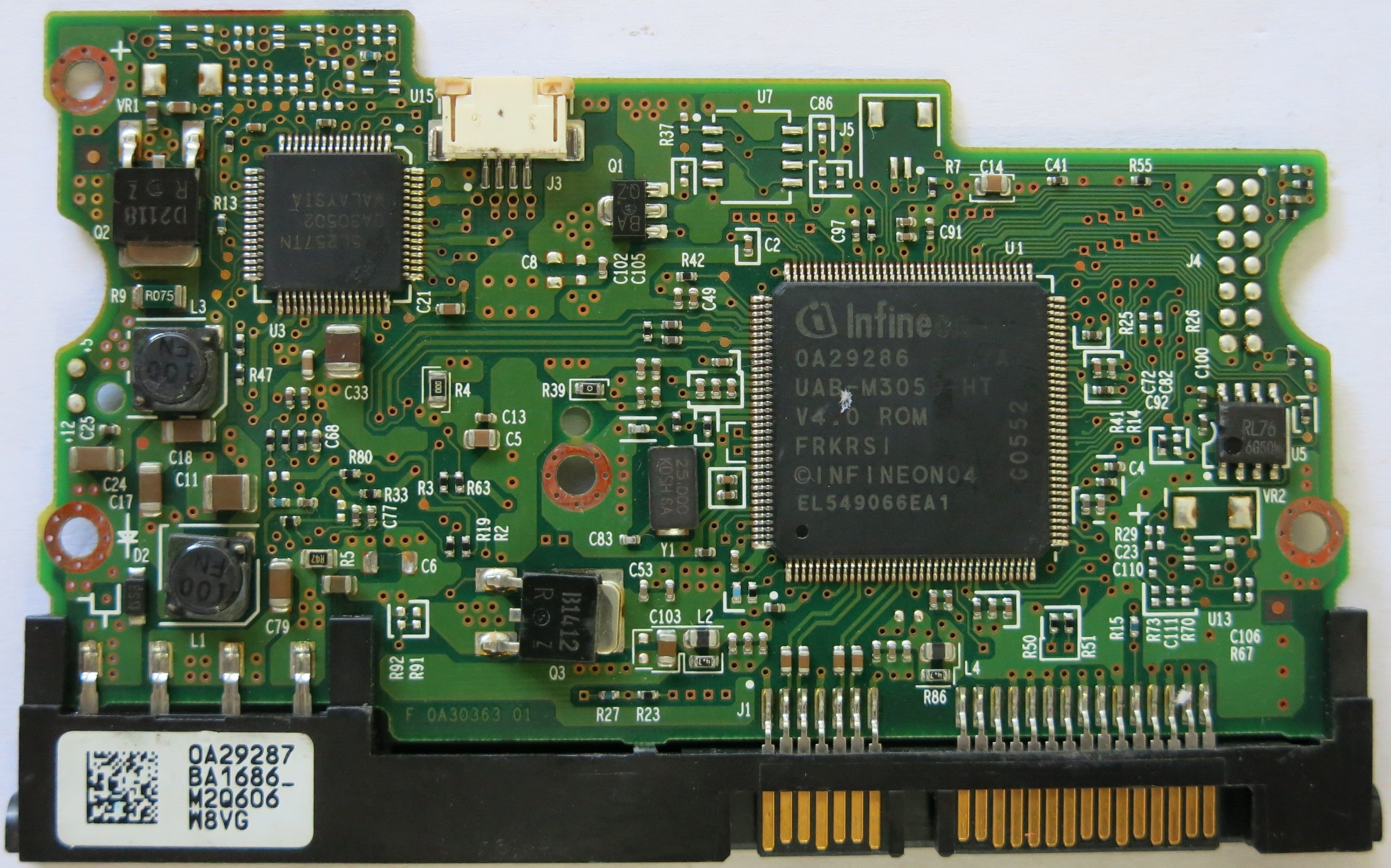 HITACHI HDS728080PLA380 F 0A30363 01 PCB