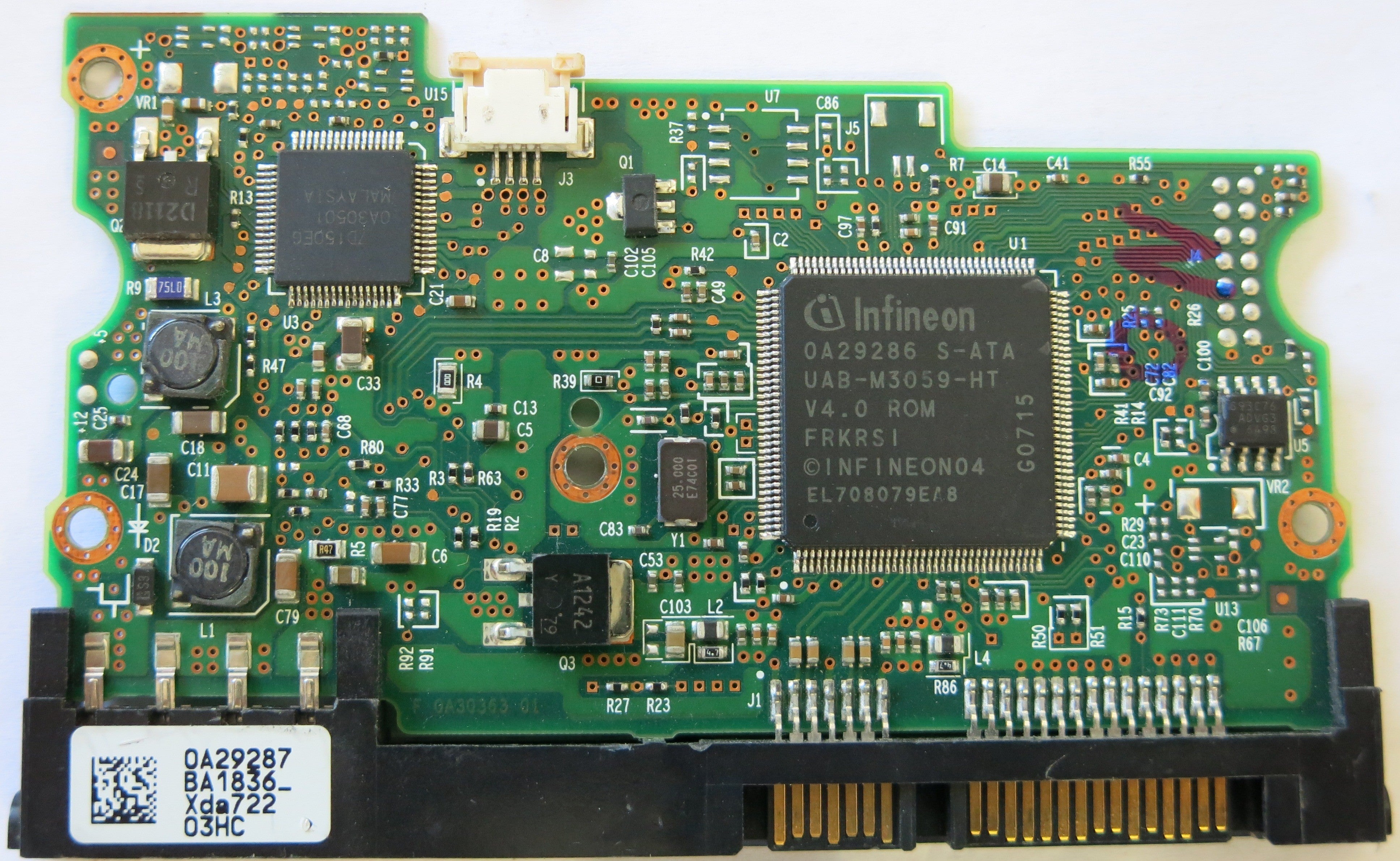 HITACHI HDS728080PLA380 F 0A30363 01 PCB