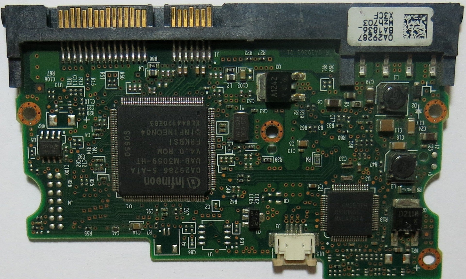 HITACHI HDS728080PLA380,  PCB