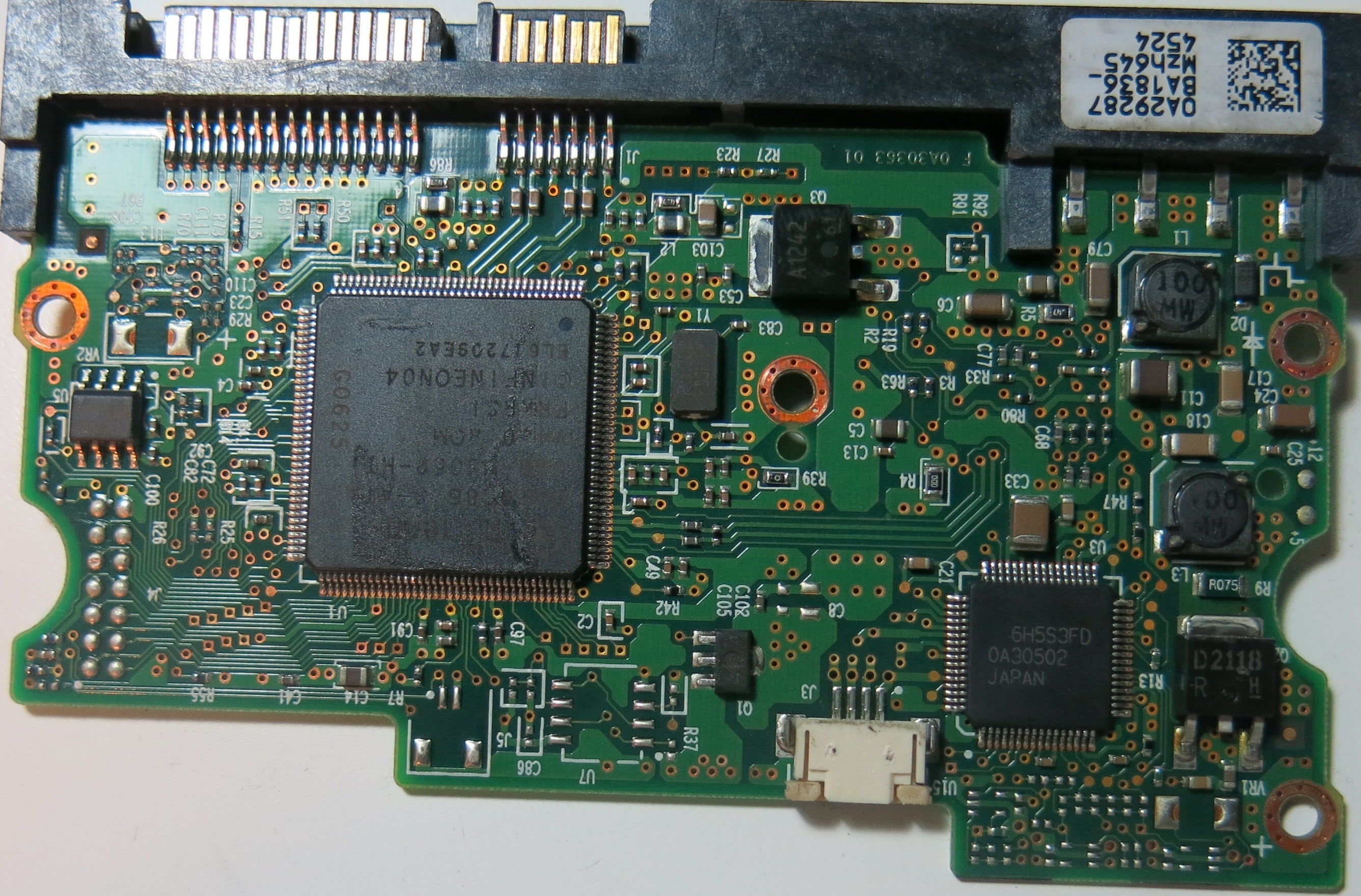 HITACHI HDS728080PLA380,  PCB