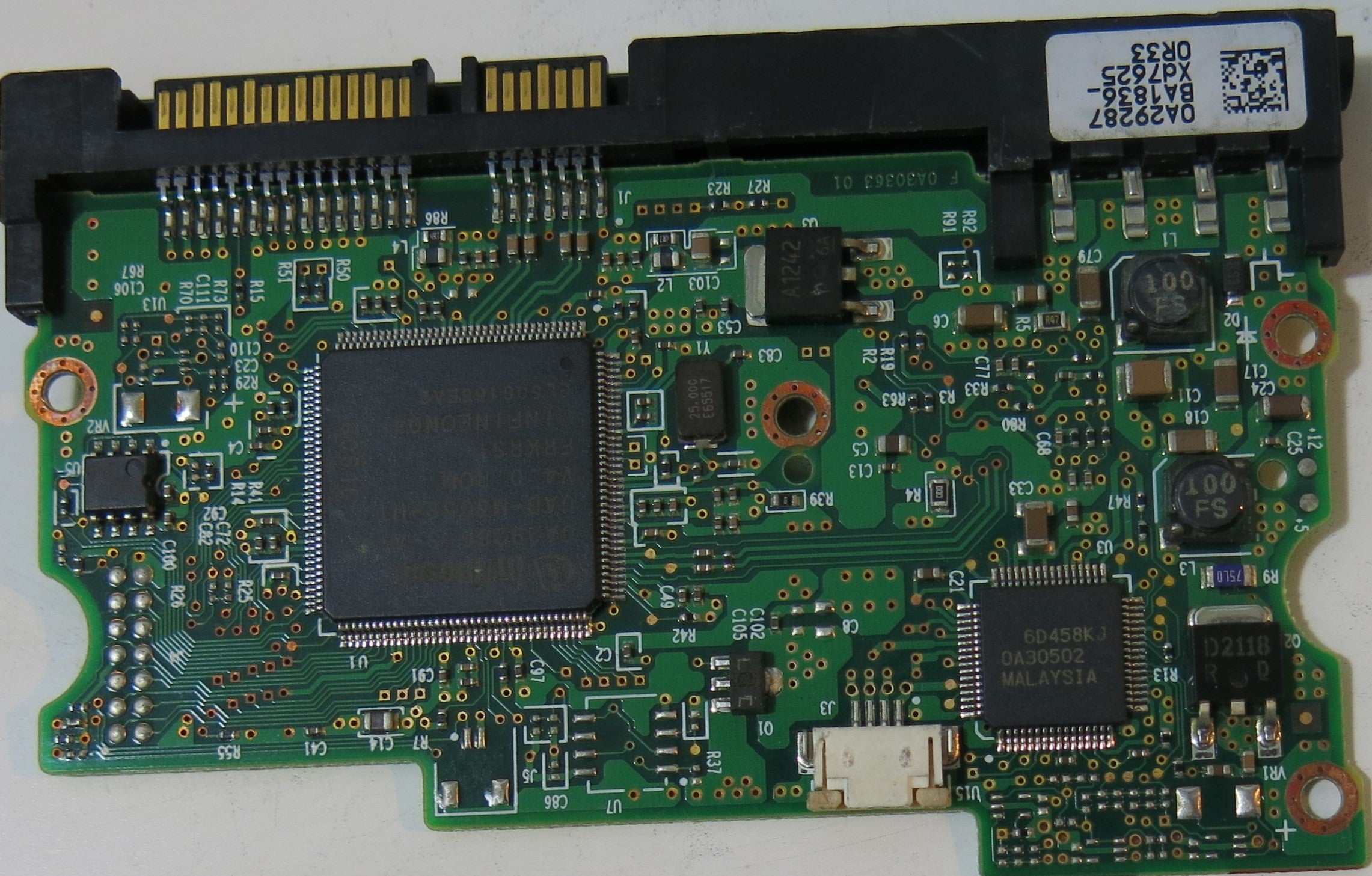 HITACHI HDS728080PLA380,  PCB