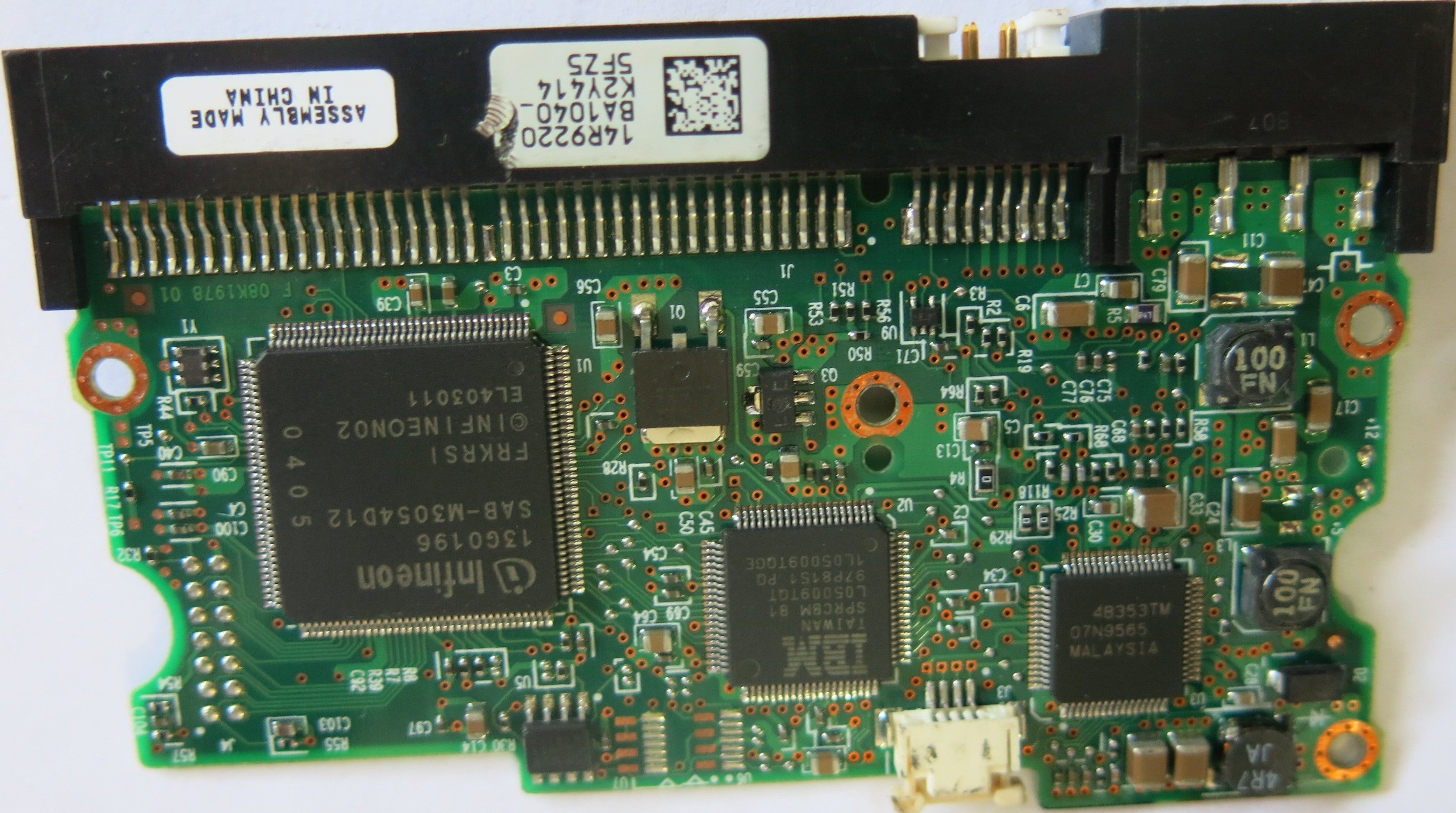 HITACHI HDS728080PLAT20 F 08K1978 01 PCB