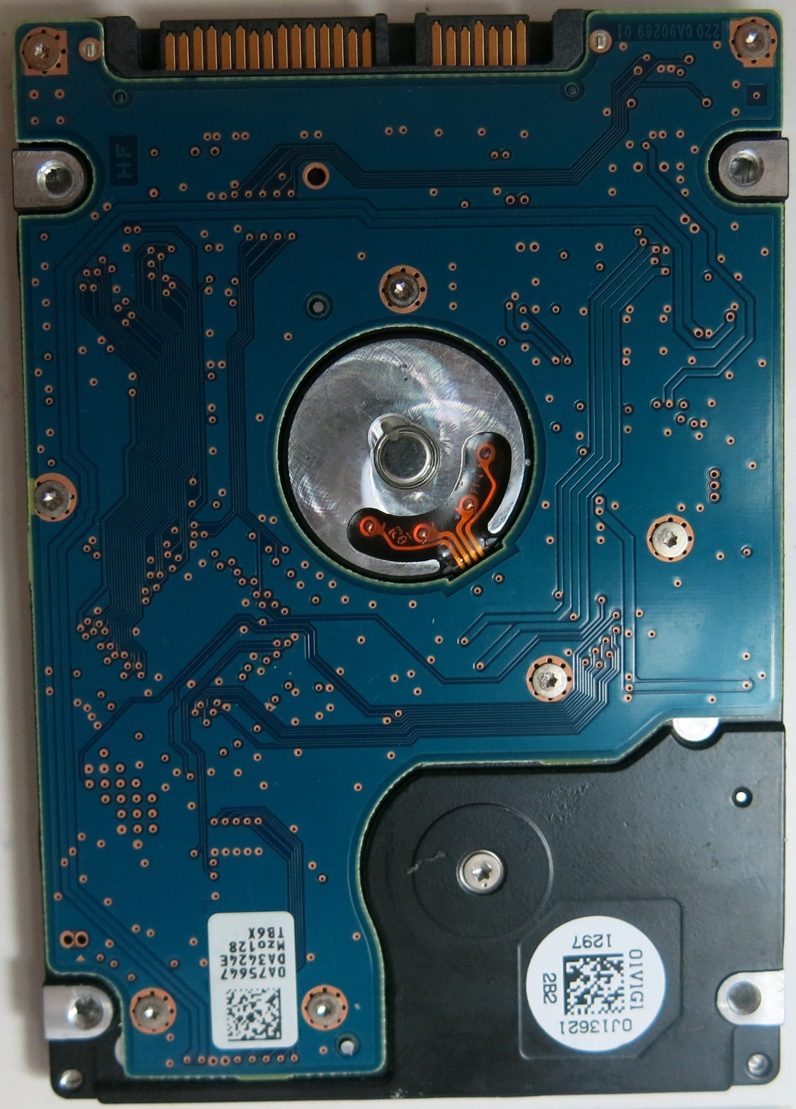 HTD543216A7A384, PN:0J8921, MLC: DA4024, PCB: 220 0A90269 01, SERIAL NUMBER: 110730E2025342K9M9LJ, 160GB