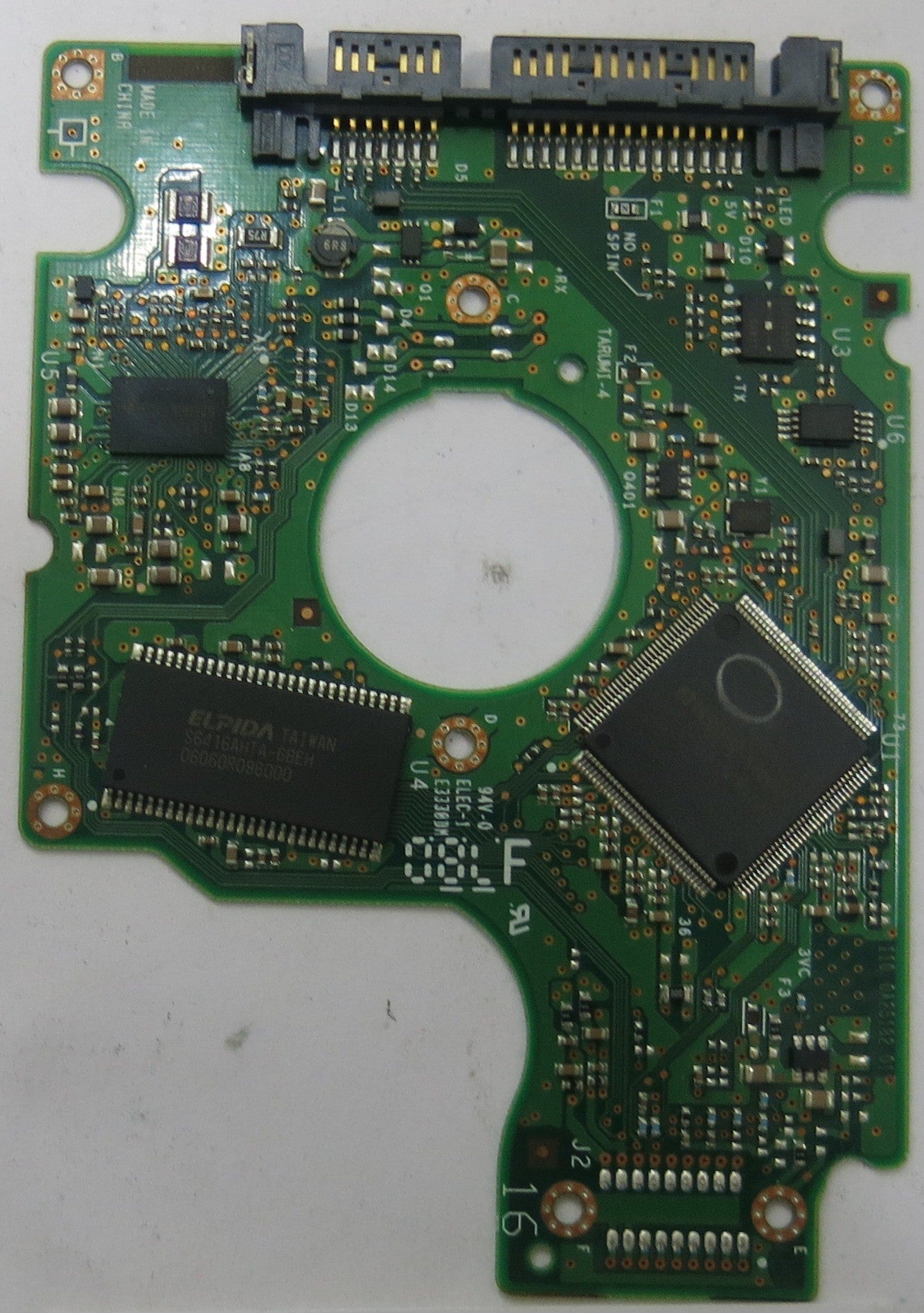 HITACHI HTS541080G9SA00 MLC DA1519 320 0A25182 01 PCB