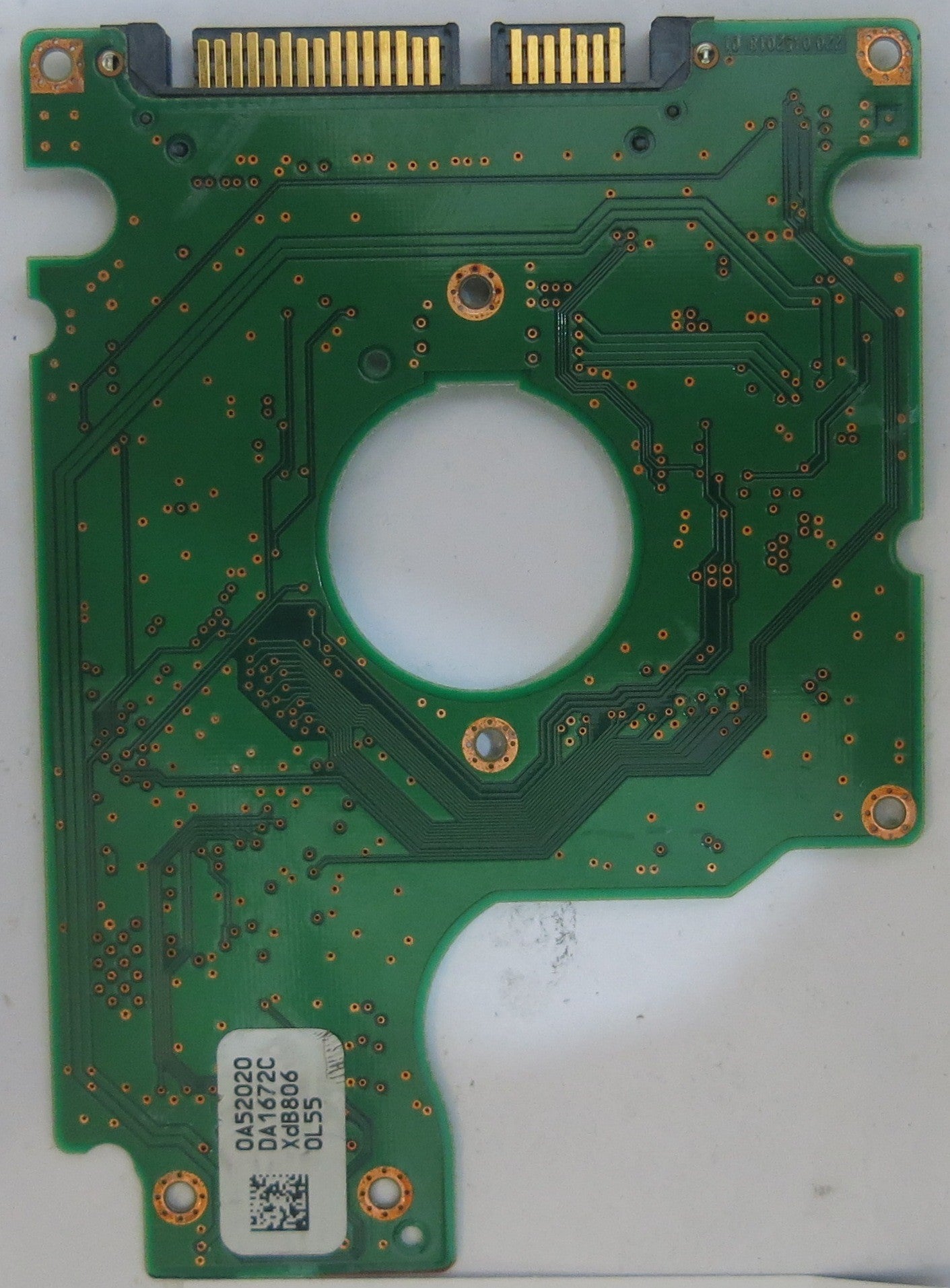 HITACHI HTS541680J9SA00 MLC DA1982 220 0A52018 01 PCB