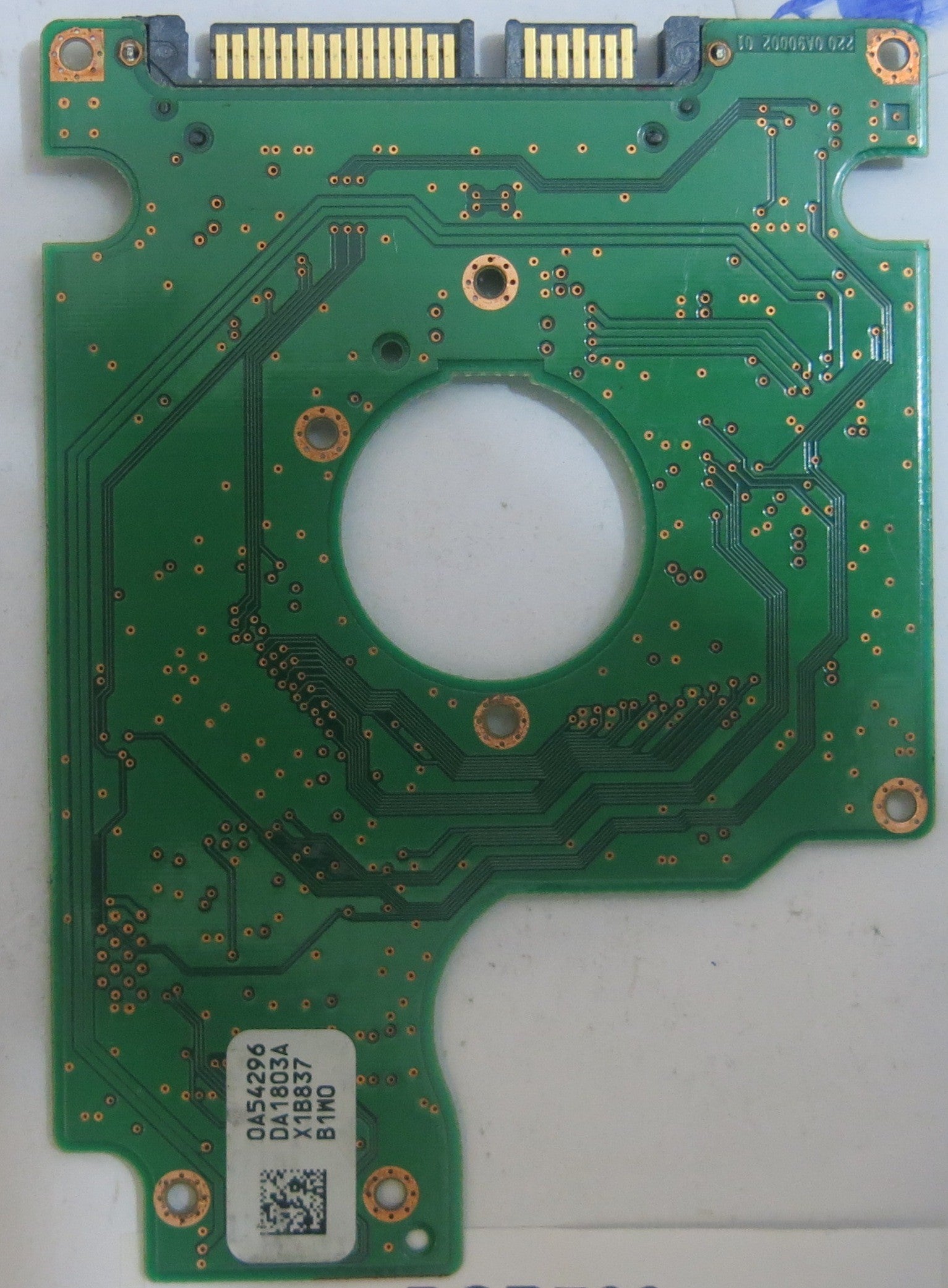 HITACHI HTS542560K9SA00 MLCDA2218 220 0A90002 01 PCB