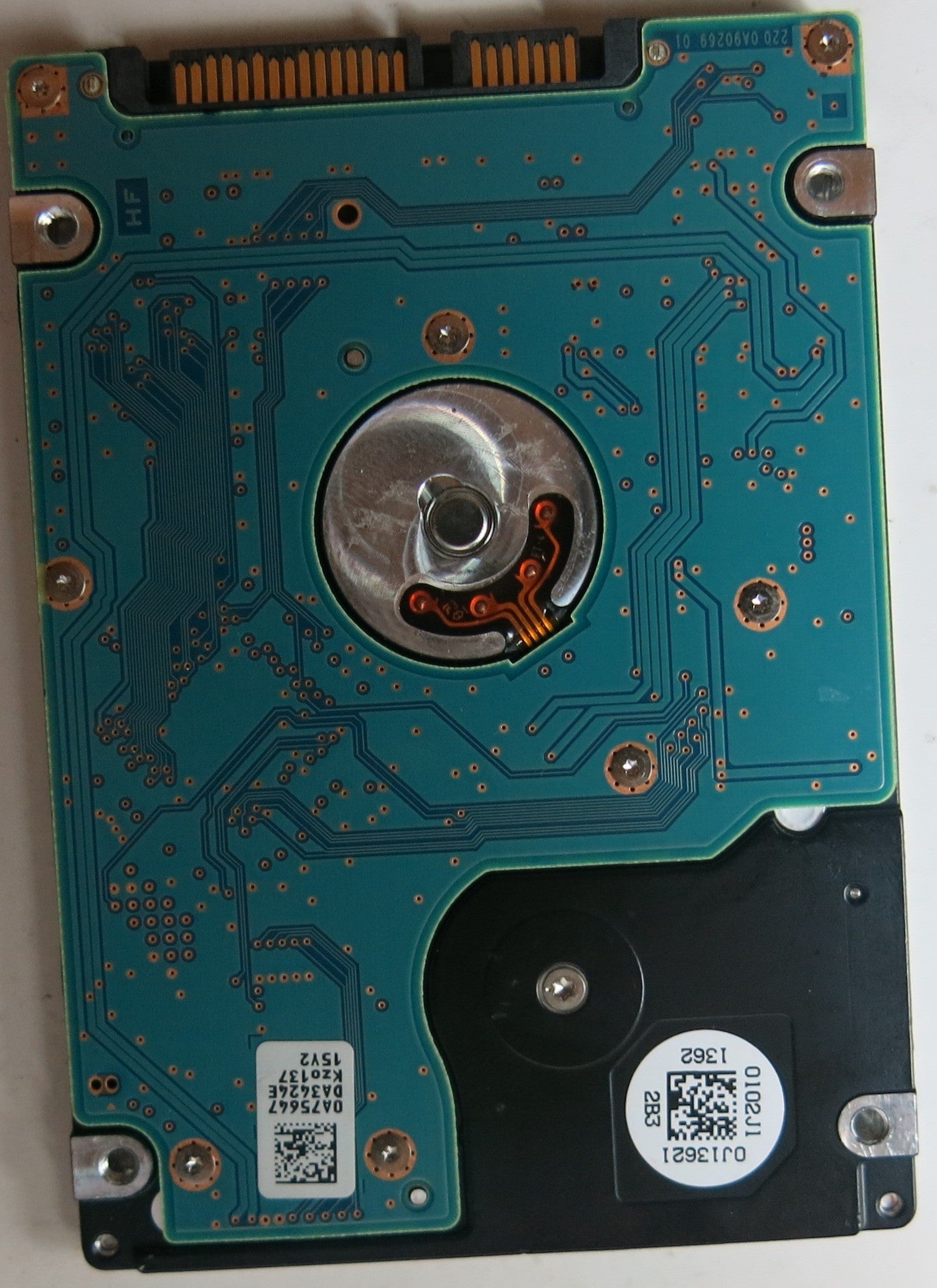 HTS543216A7A384, PN: 0J18921,  MLC:DA4024,  160GB, PCB: 220 0A90269 01, SERIAL NUMBER: 110925E200534013S9EJ,