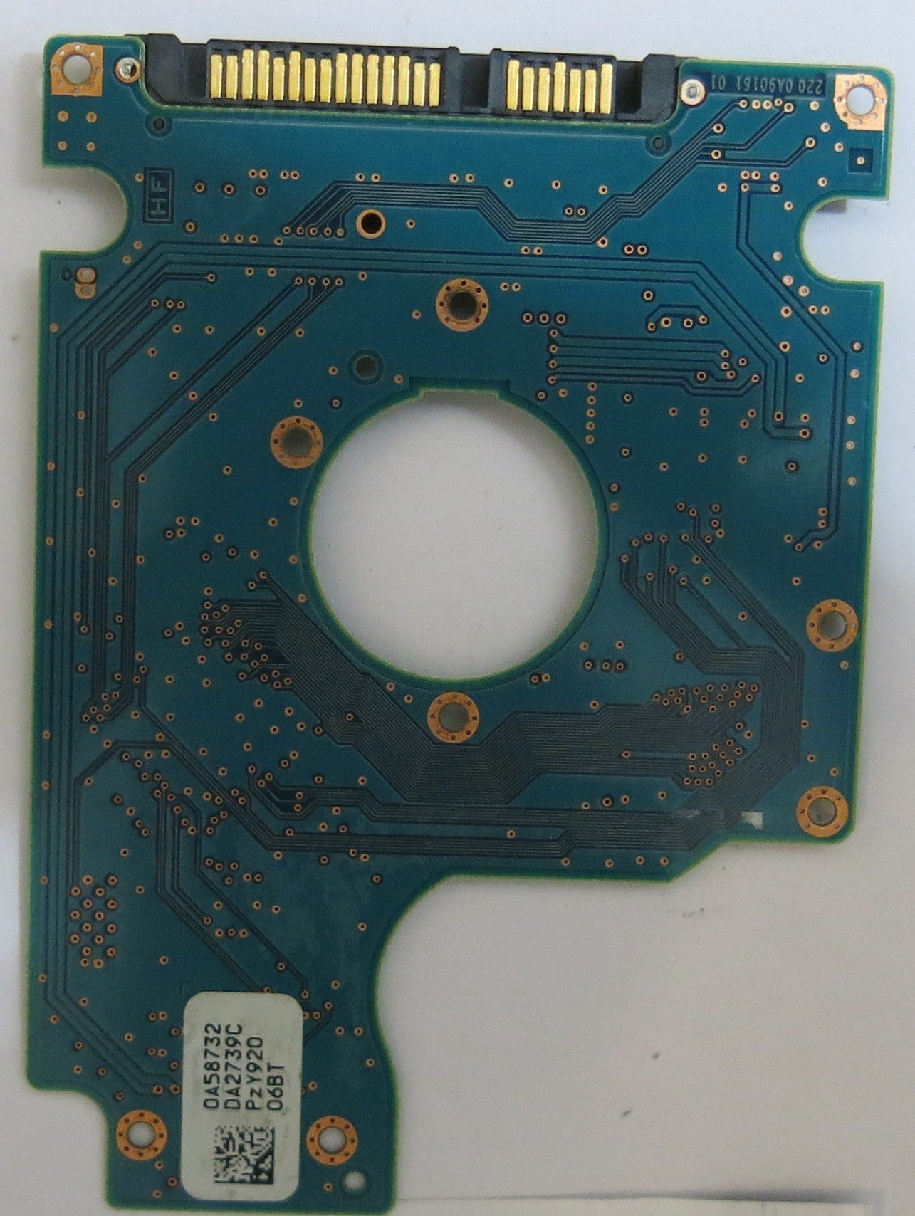 HITACHI HTS545012B9SA00 MLC DA2987 220 0A90161 01 PCB