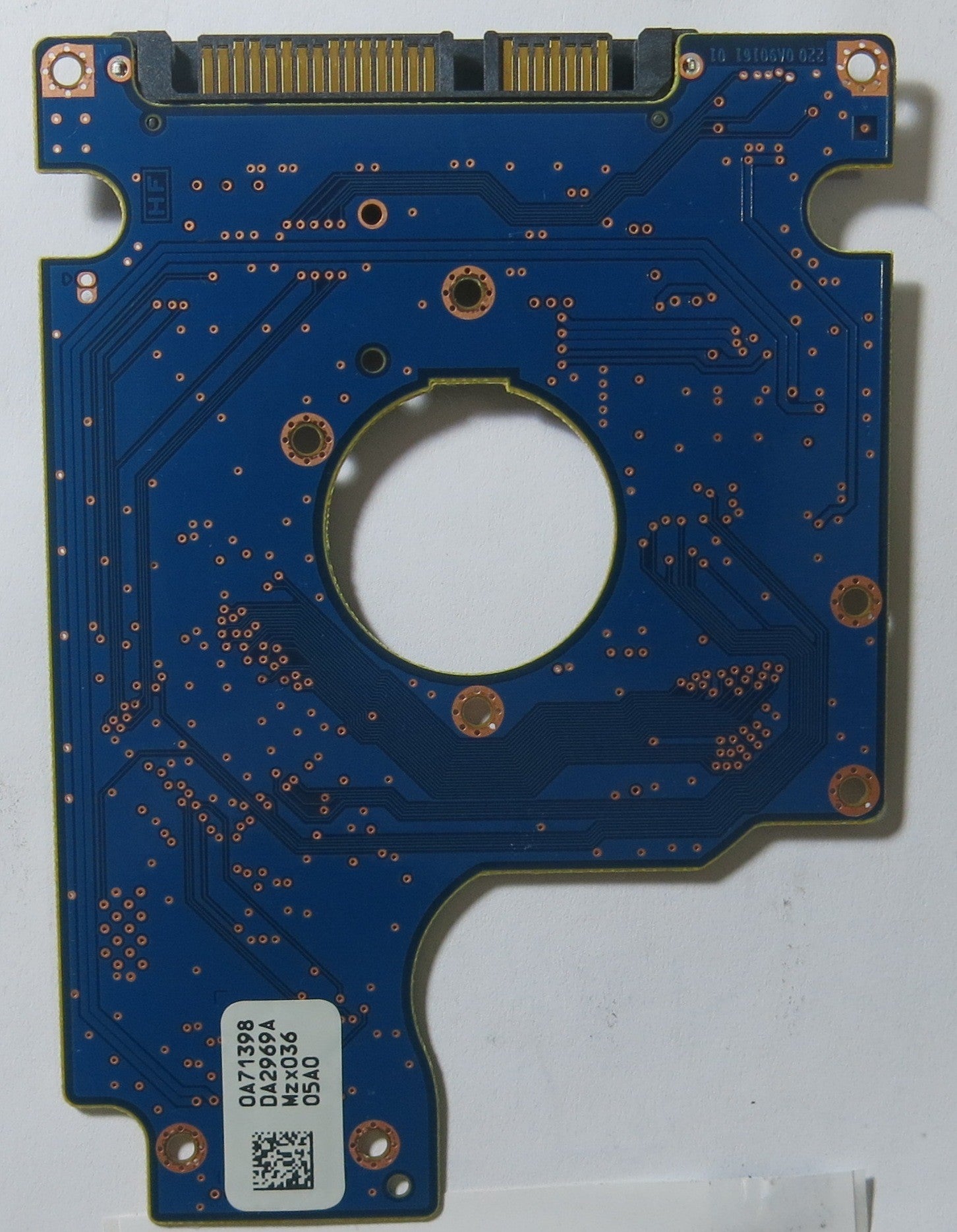 HITACHI HTS545016B9SA00 MLC DA2987 220 0A90161 01 PCB