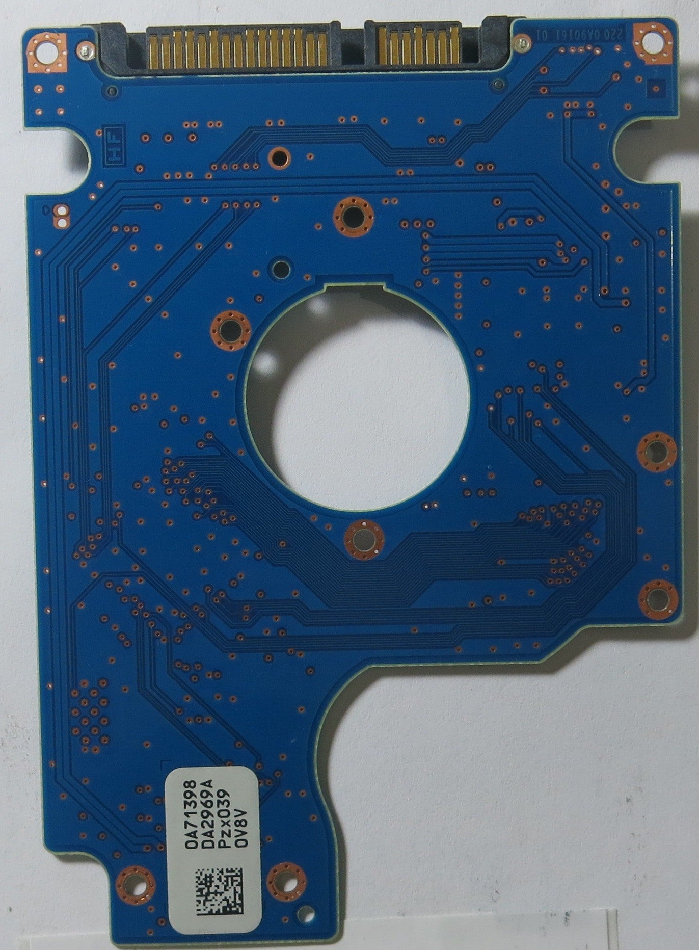 HITACHI HTS545016B9SA00 MLC DA2987 220 0A90161 01 PCB