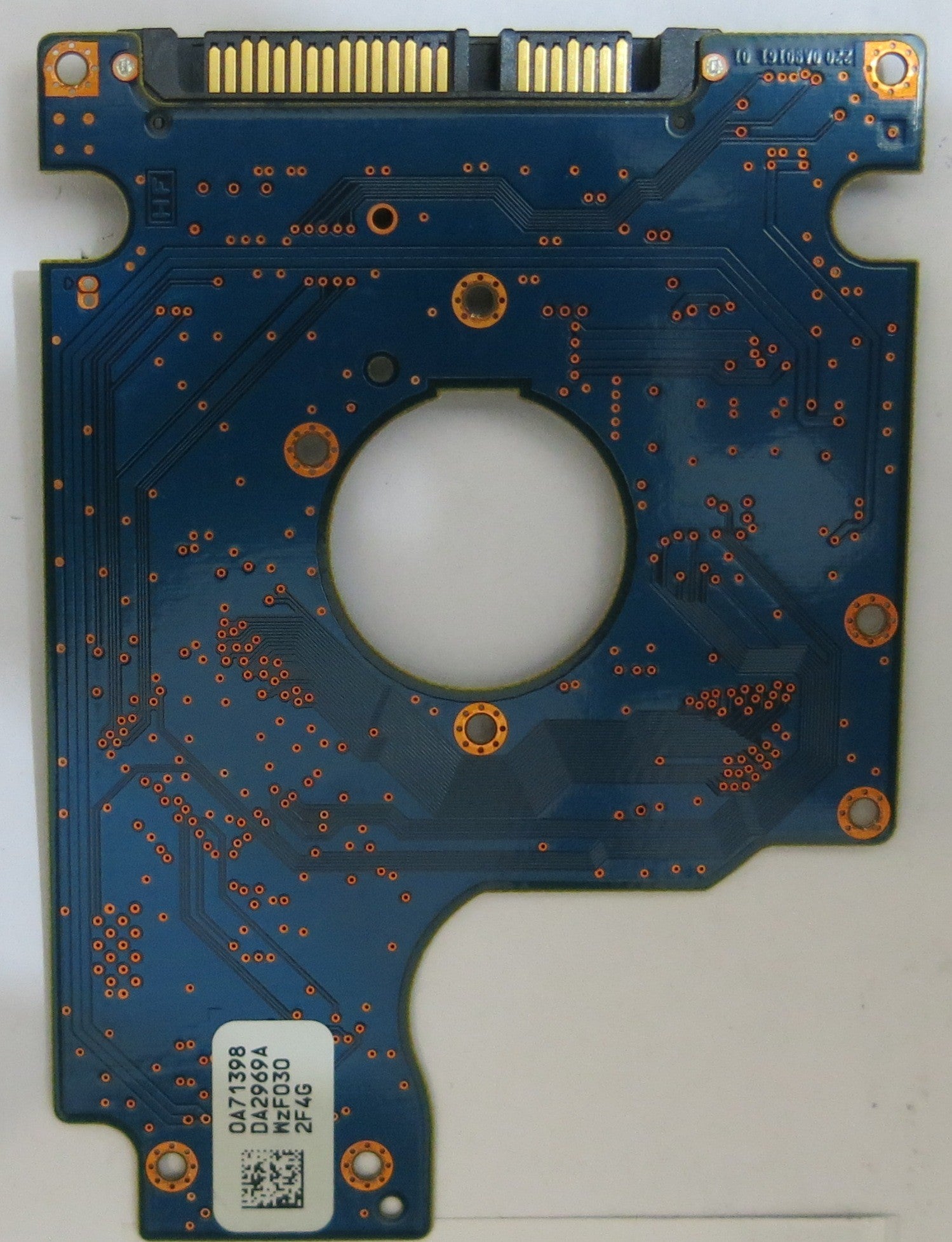 HITACHI HTS545016B9SA00 MLC DA2987 220 0A90161 01 PCB