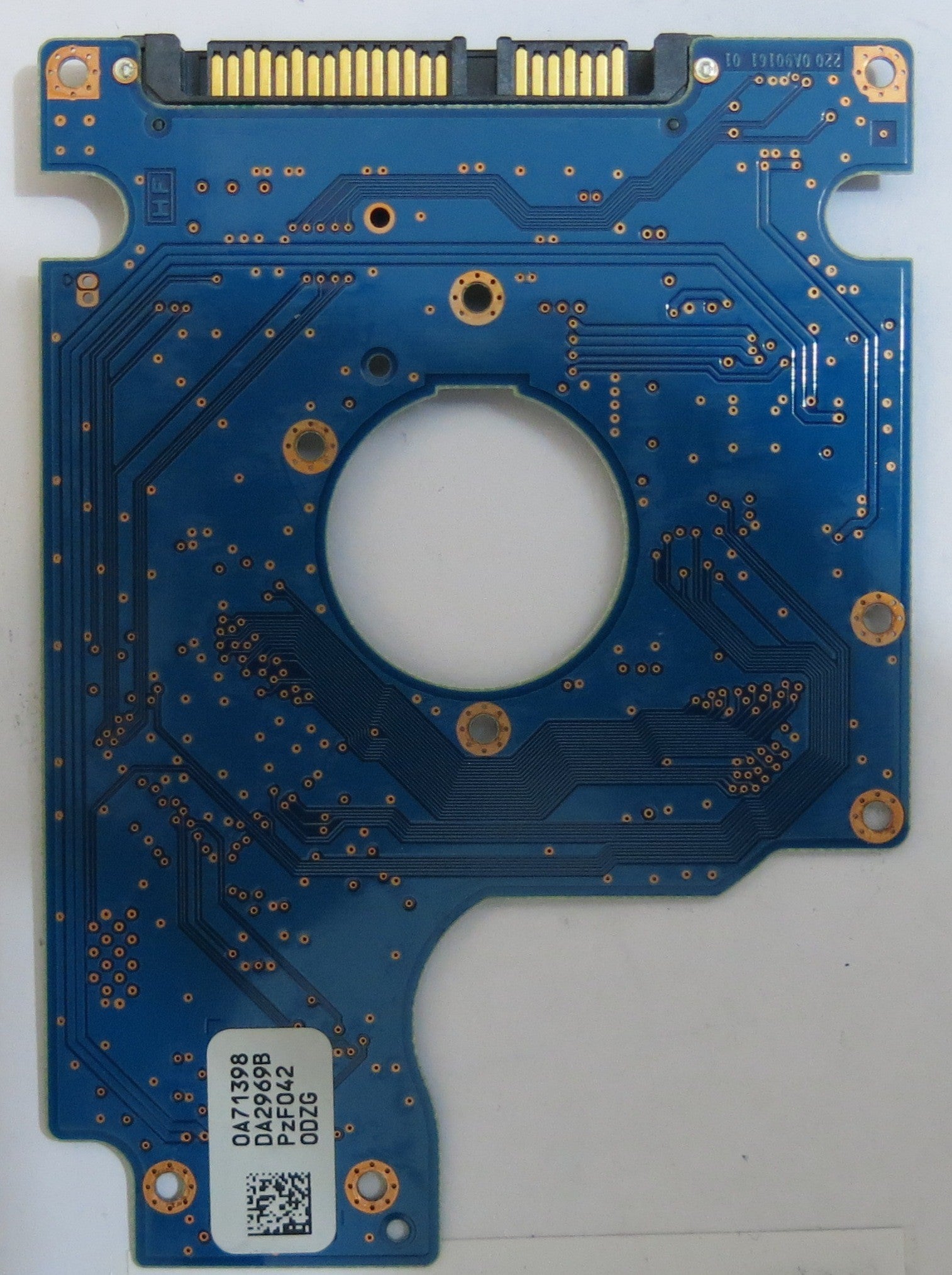HITACHI HTS545016B9SA00 MLC DA2987 220 0A90161 01 PCB
